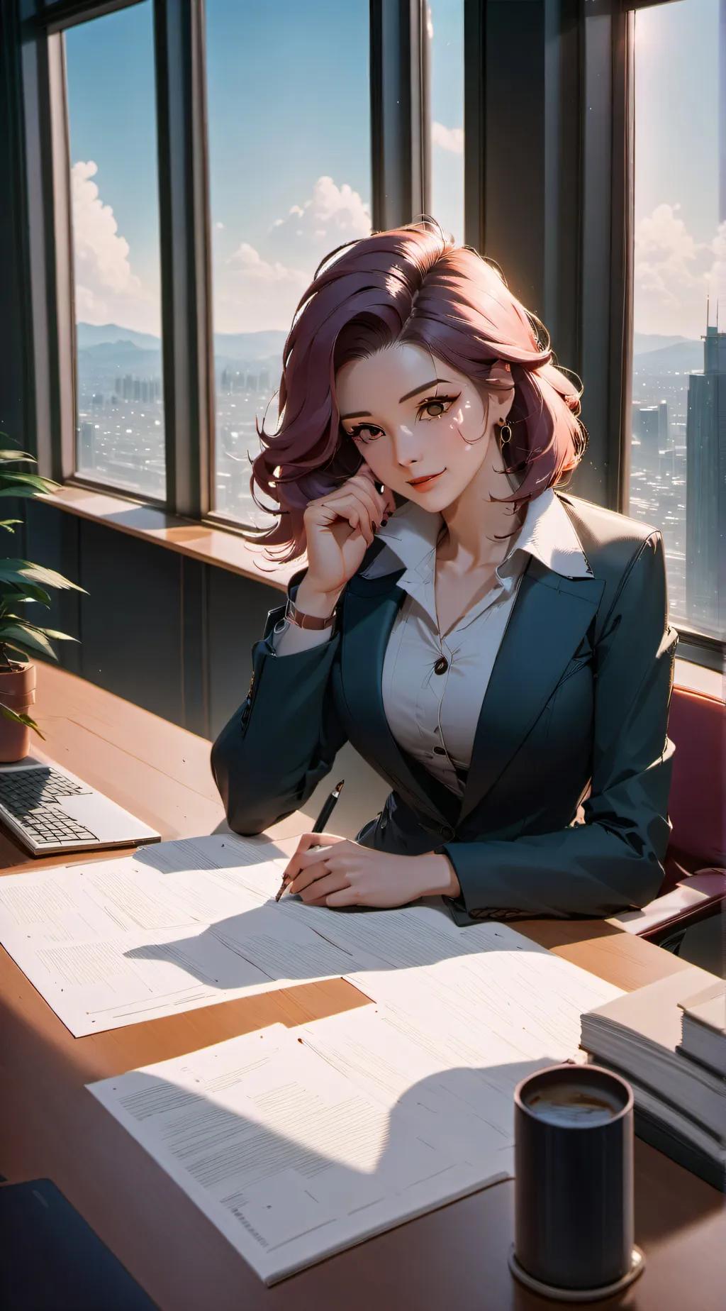 ai character: brenda background