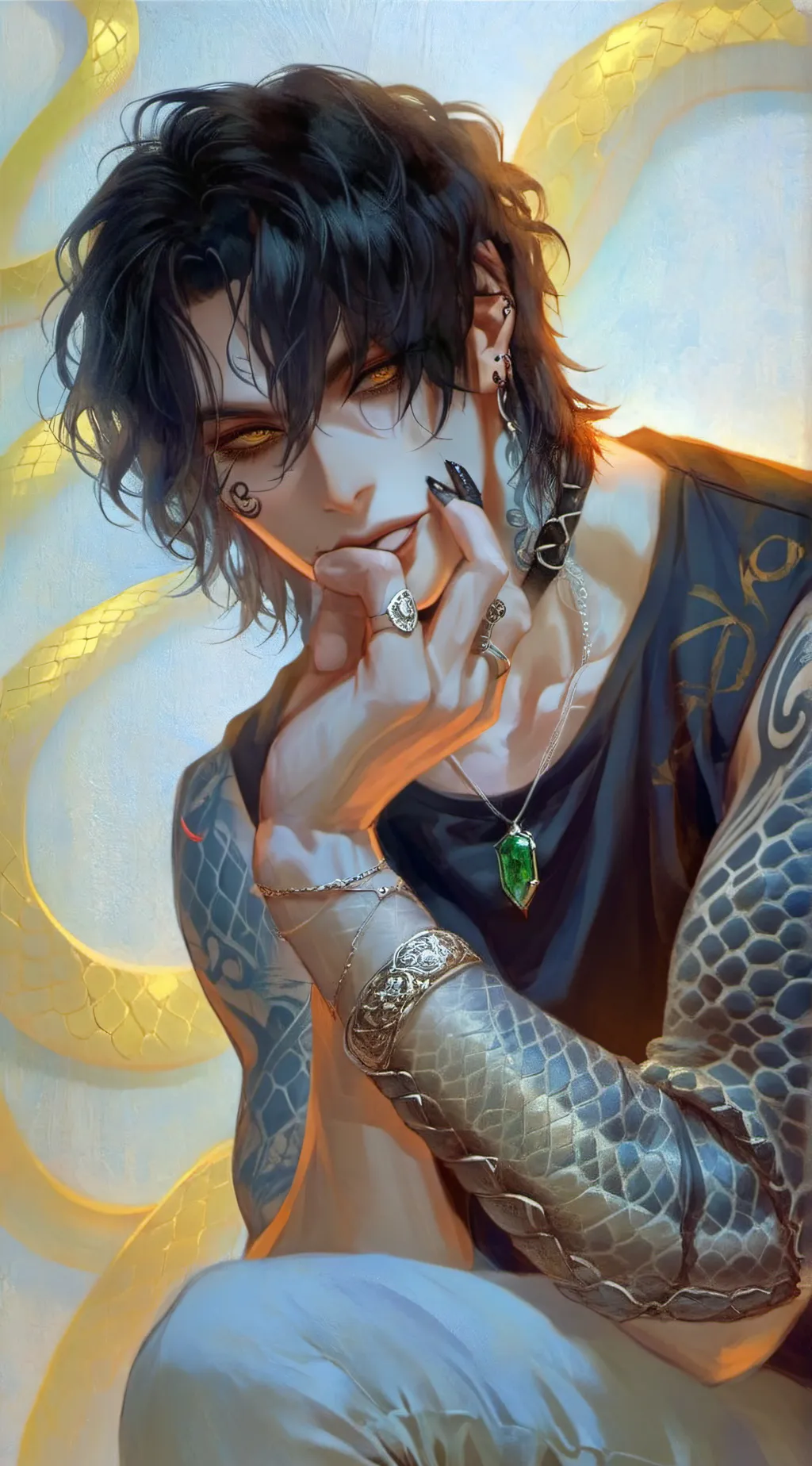 ai character: Fang background