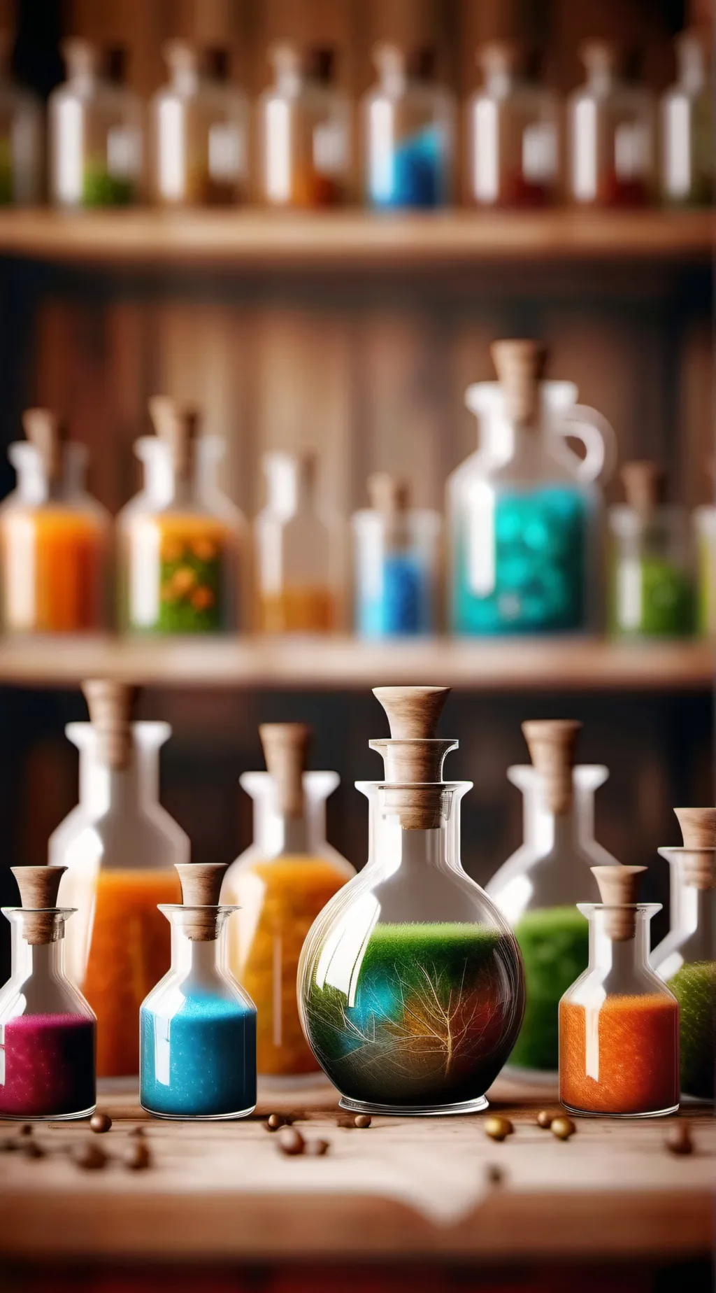 ai character: potion room background