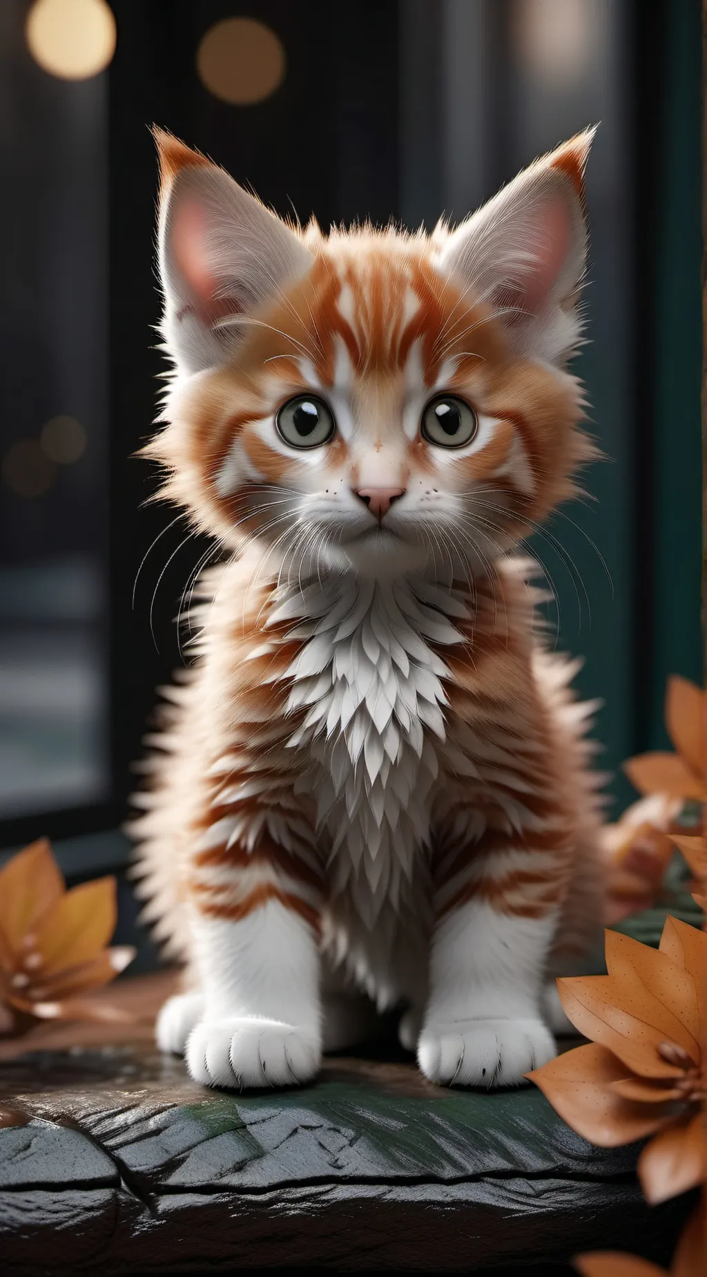 ai character: Ginger background