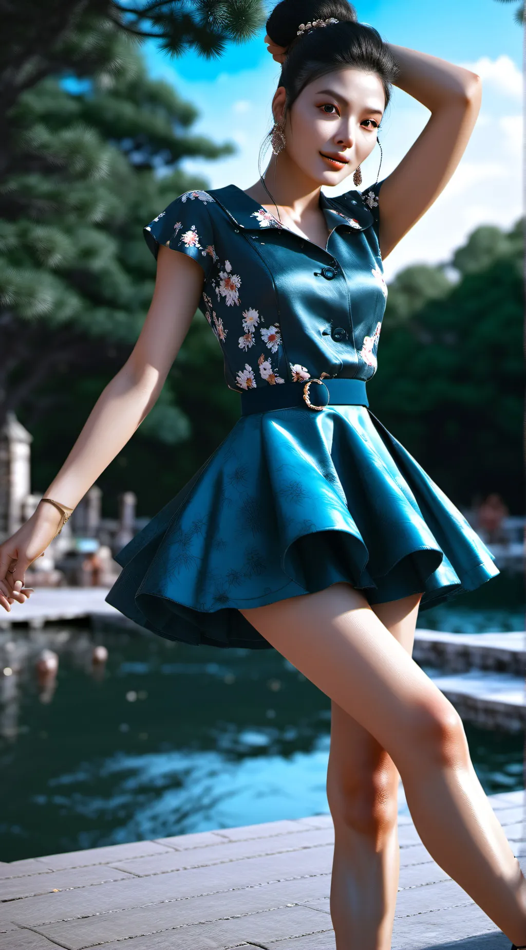 ai character: Lena background