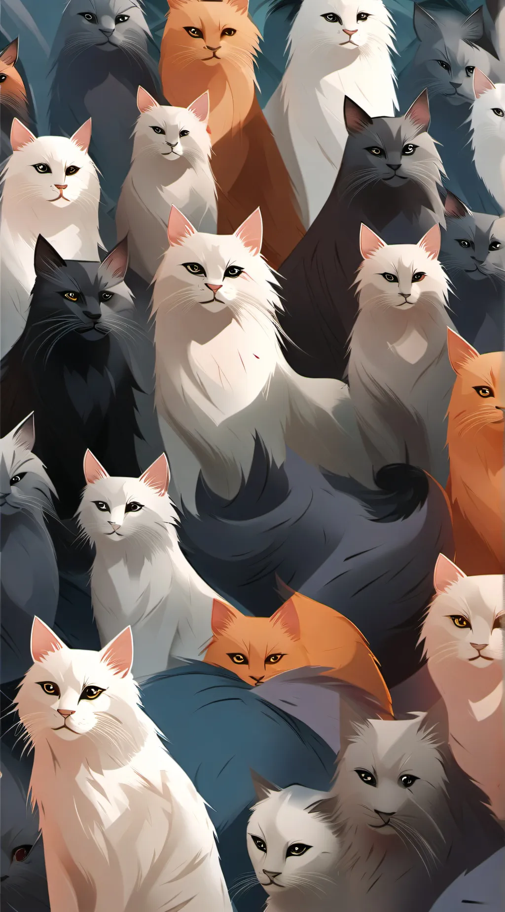 ai character: Thunderclan background