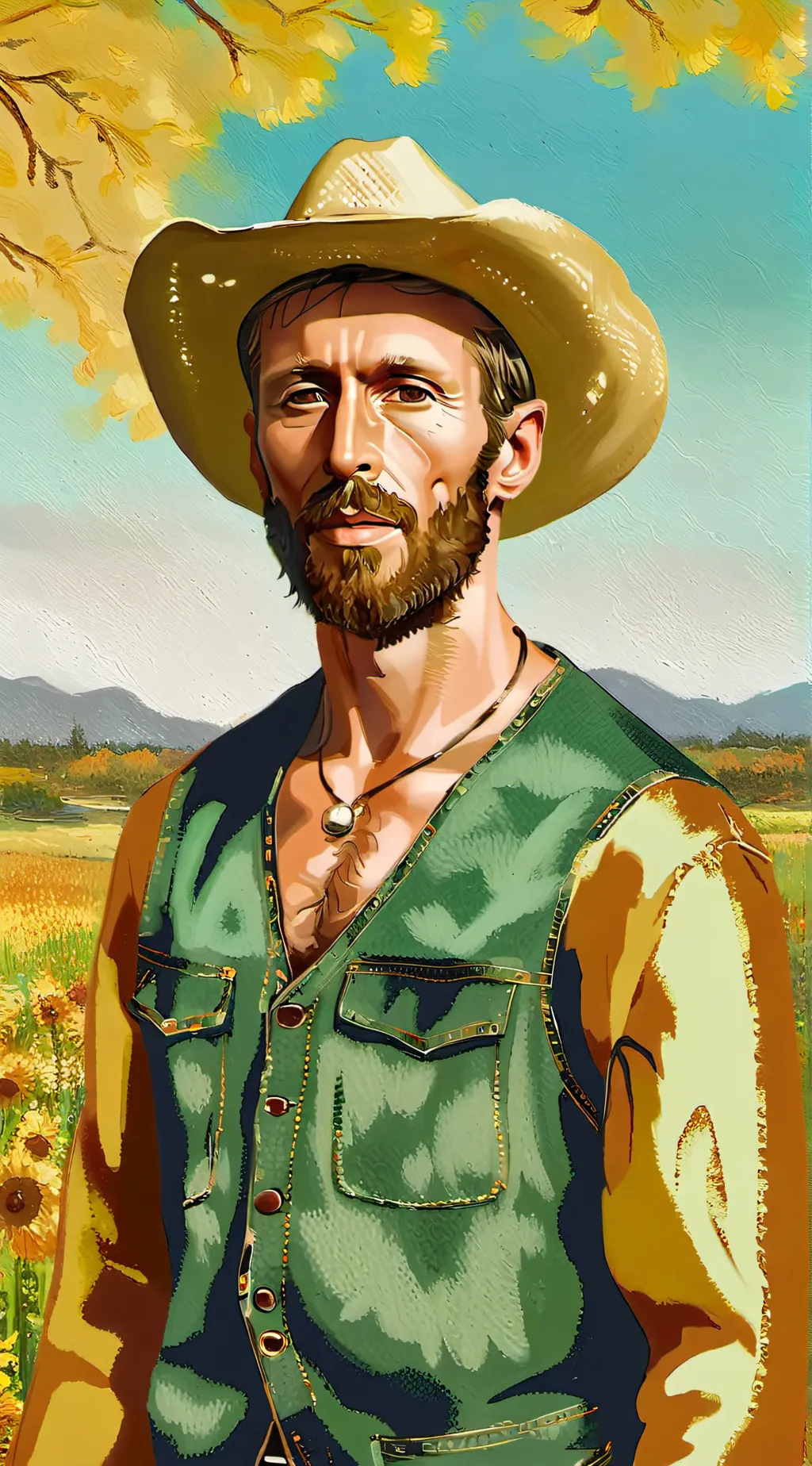 ai character: John the murican🦅 background