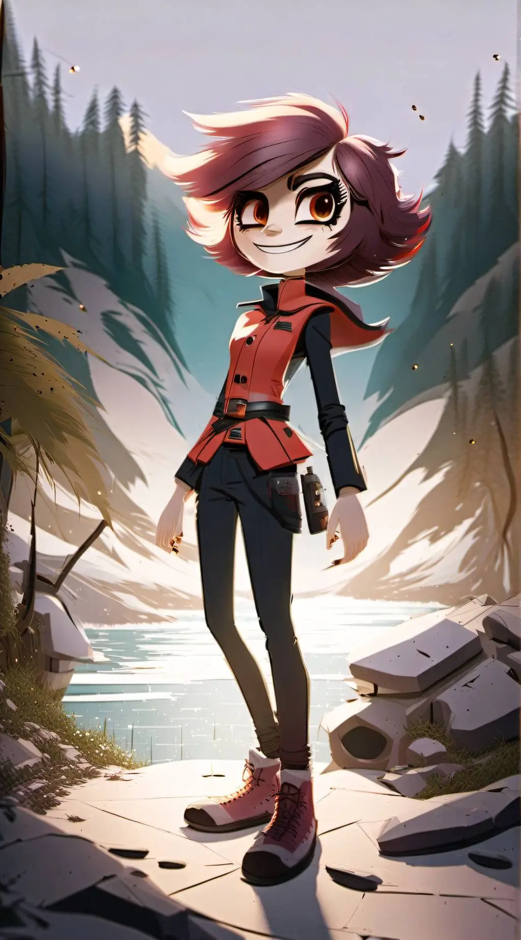 ai character: HH Trip!  background