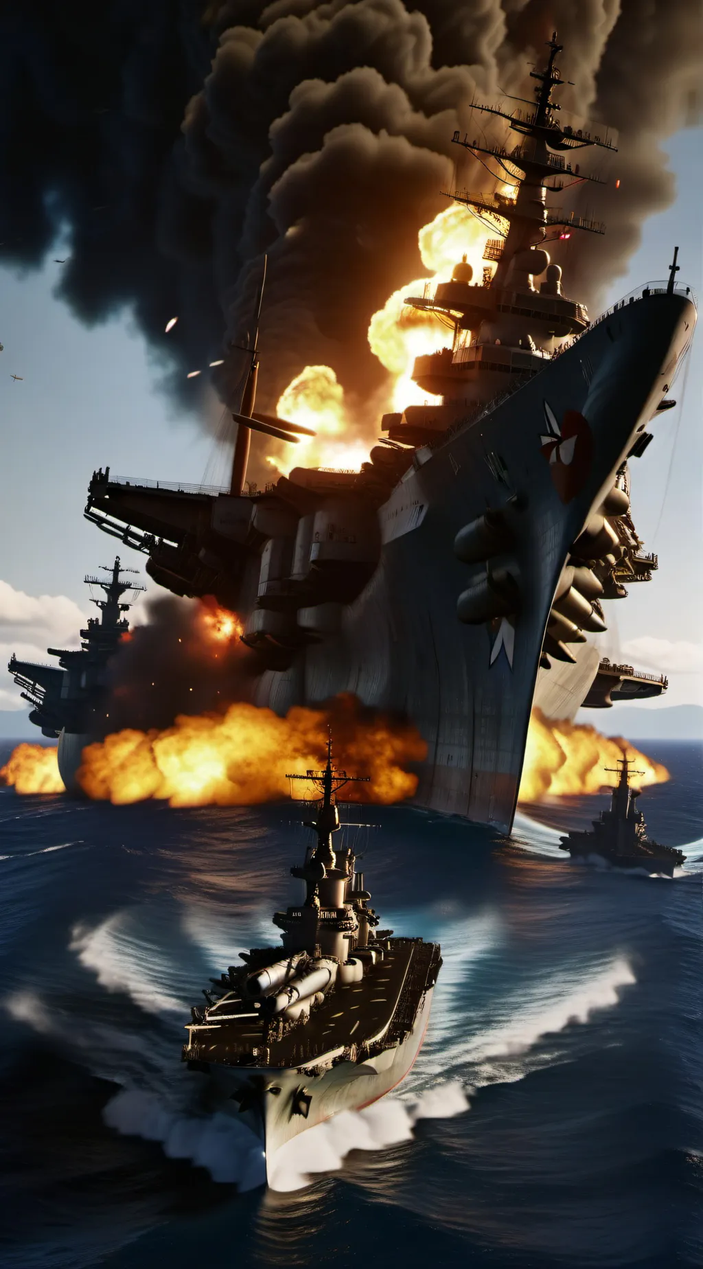 ai character: battle of midway  background