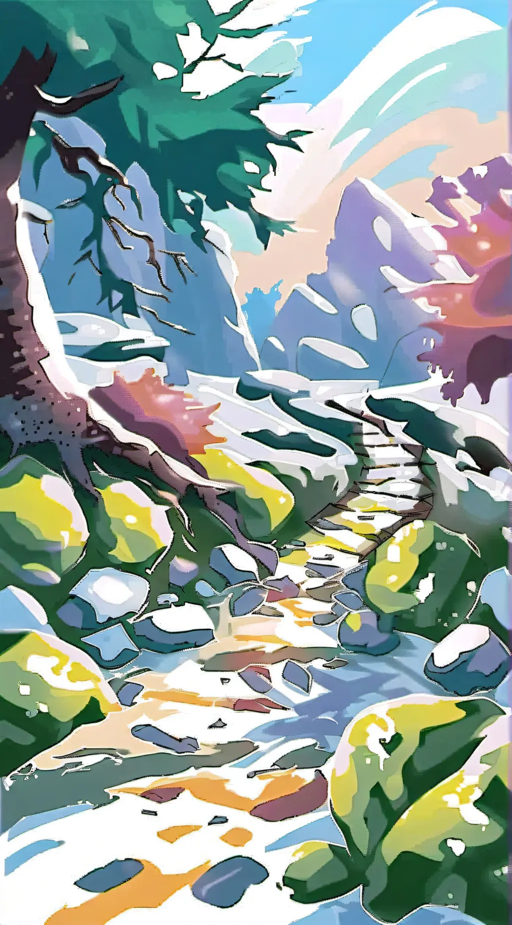 ai character: spin da bottle-gaf background