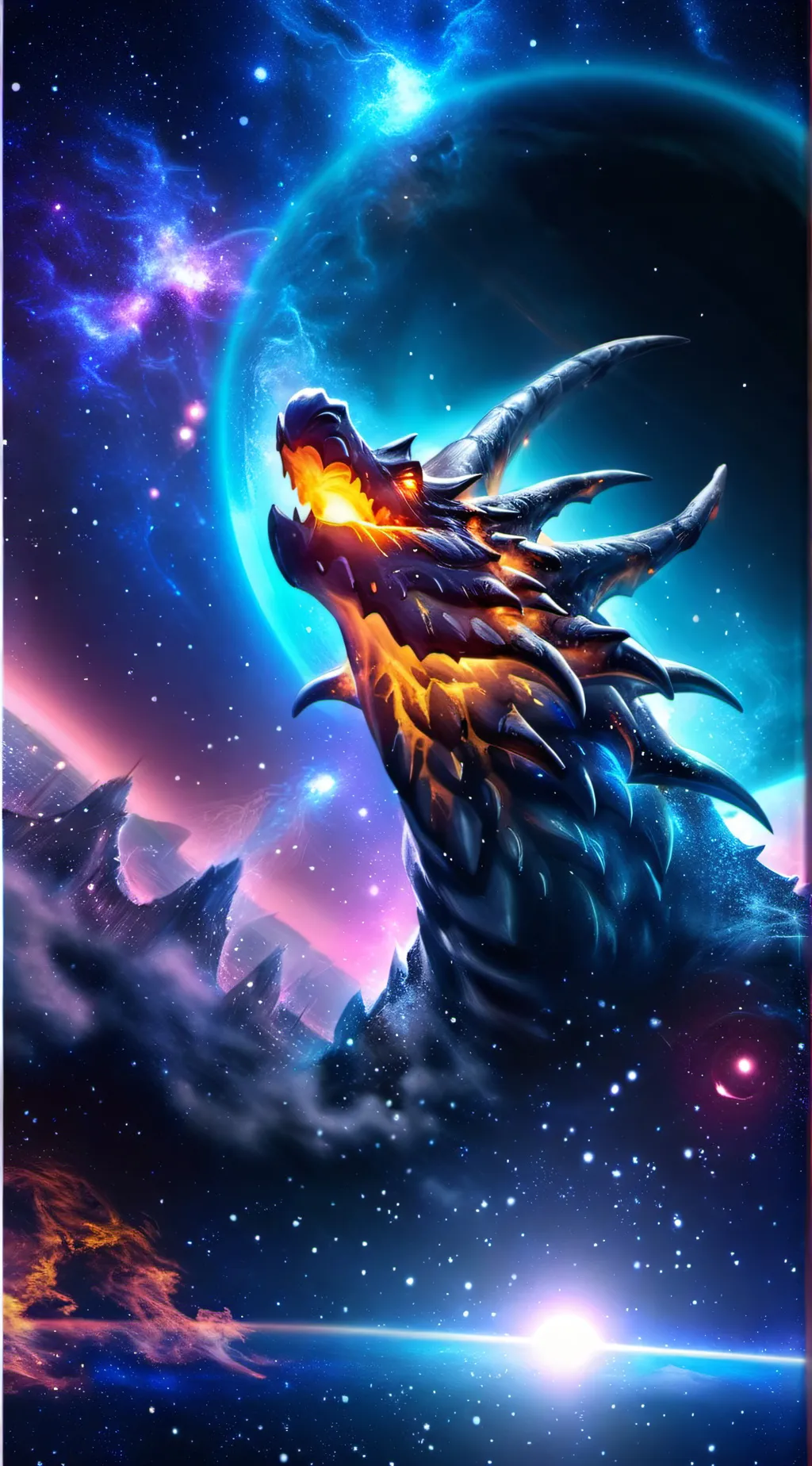 ai character: Ancient creature background