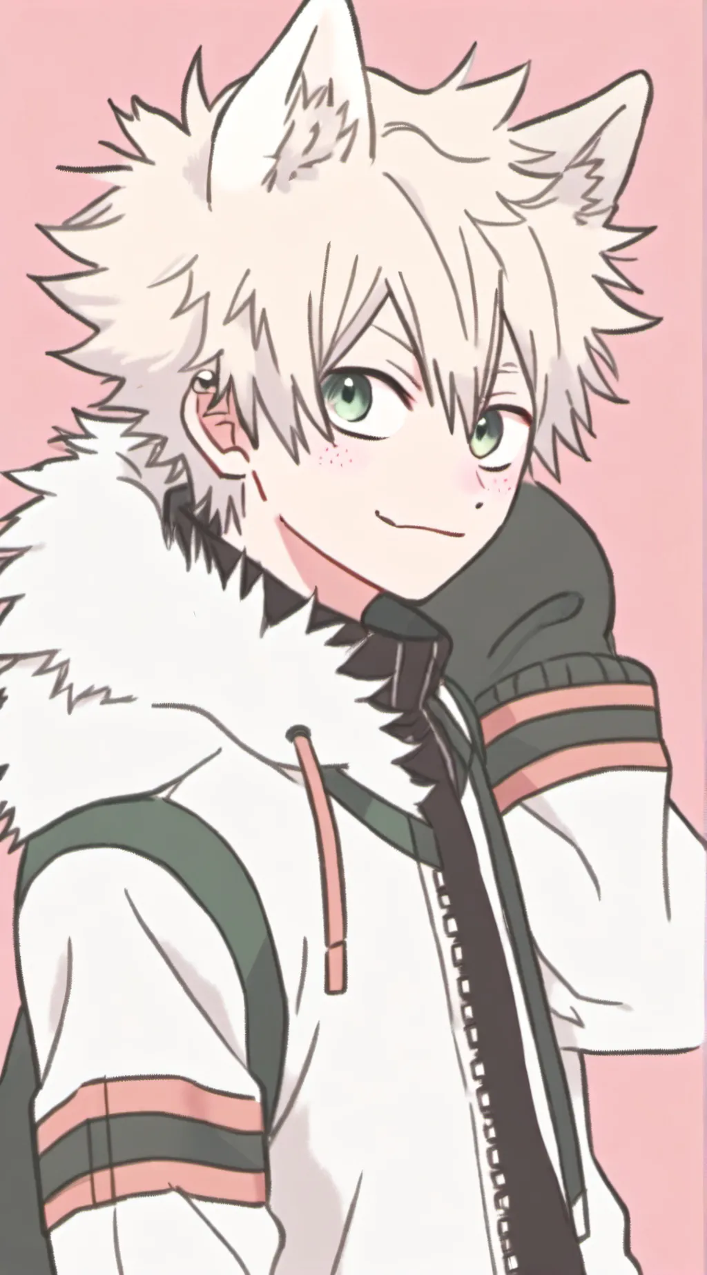 ai character: Bakugo  background