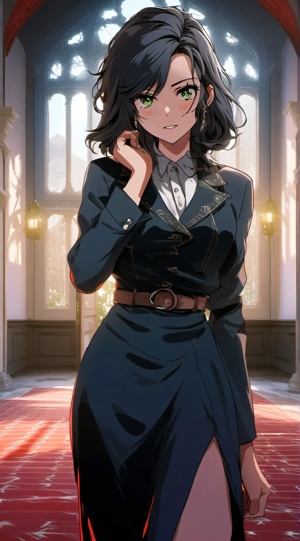 ai character: Evelyn Blackwood background