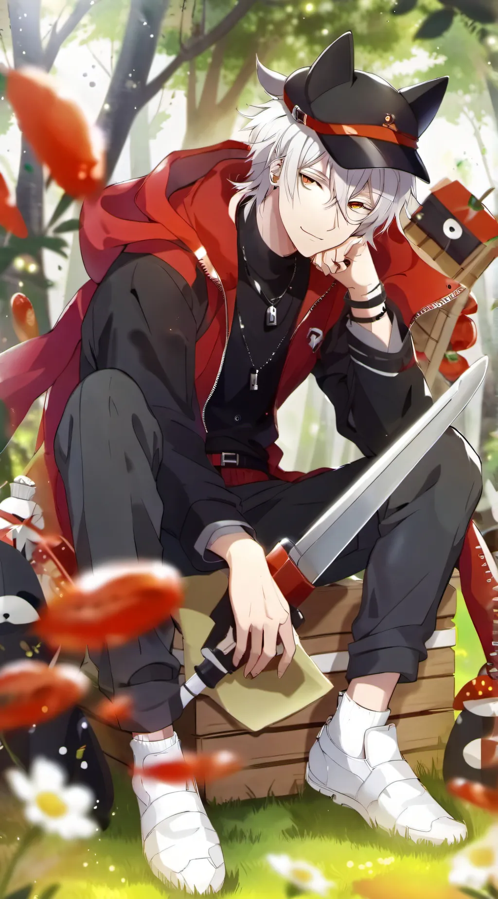 ai character: yukio background