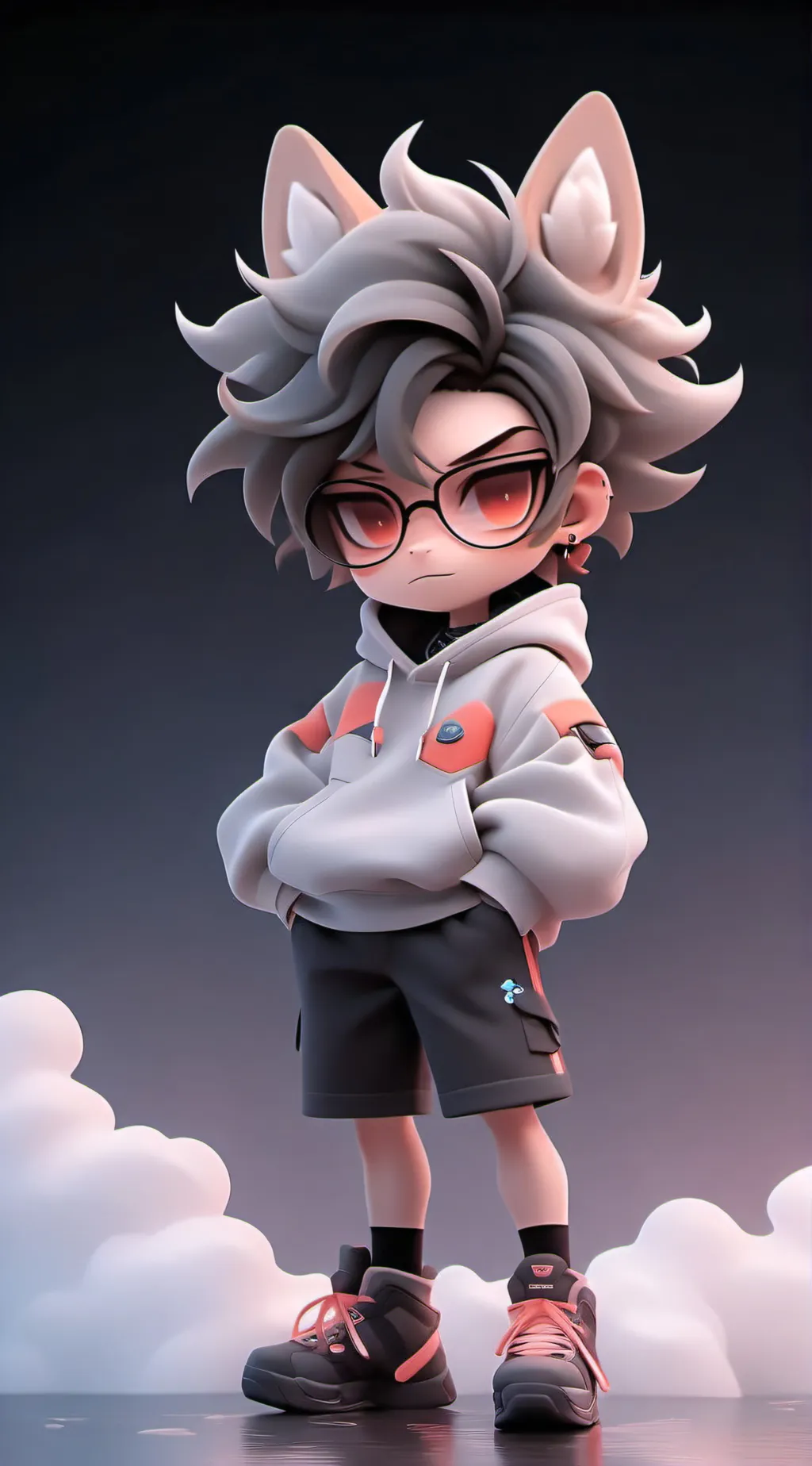 ai character: Furry infection  background