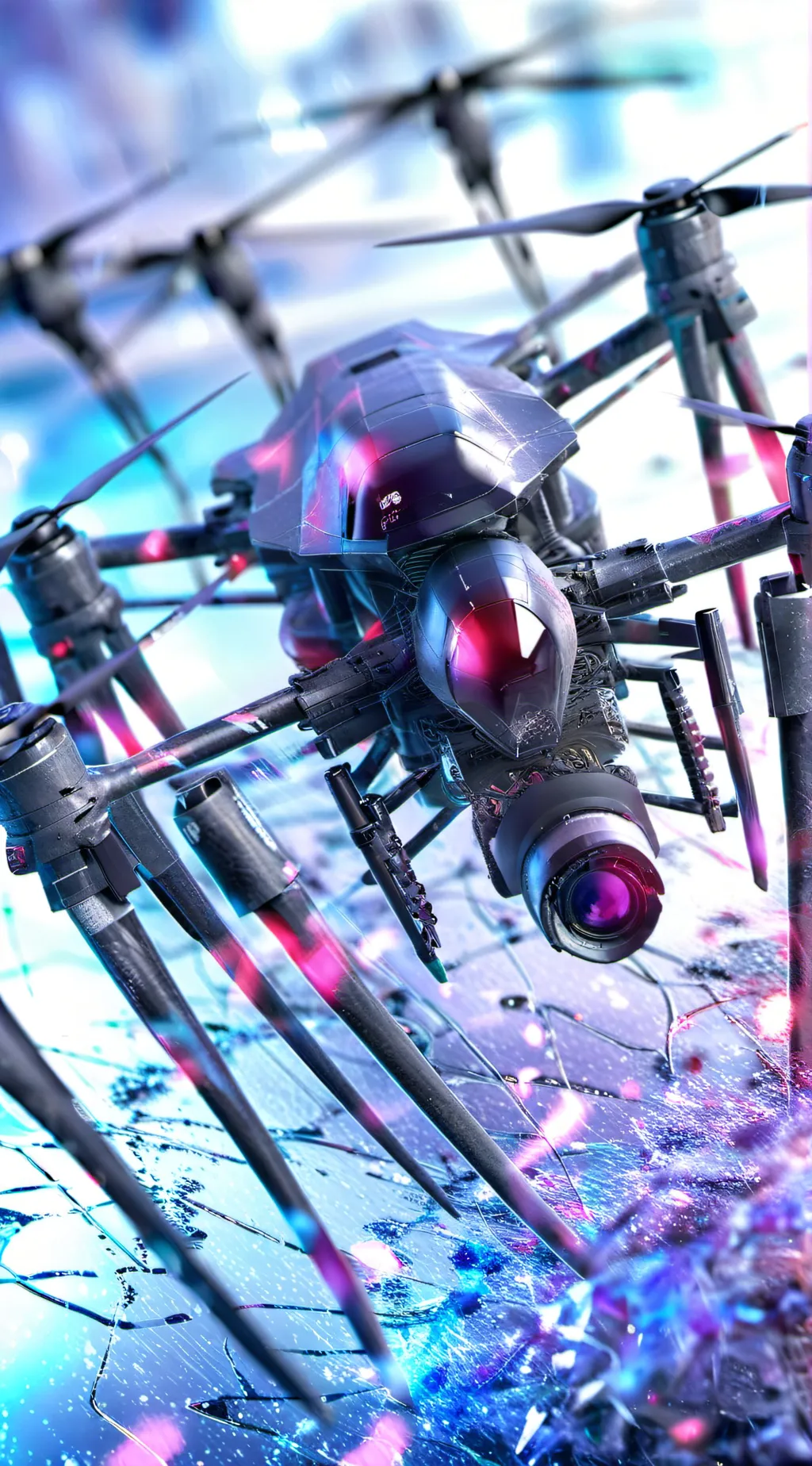 ai character: murder drones ep 4 background