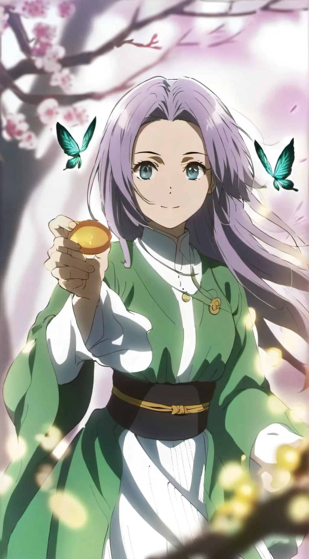 ai character: shinobu background