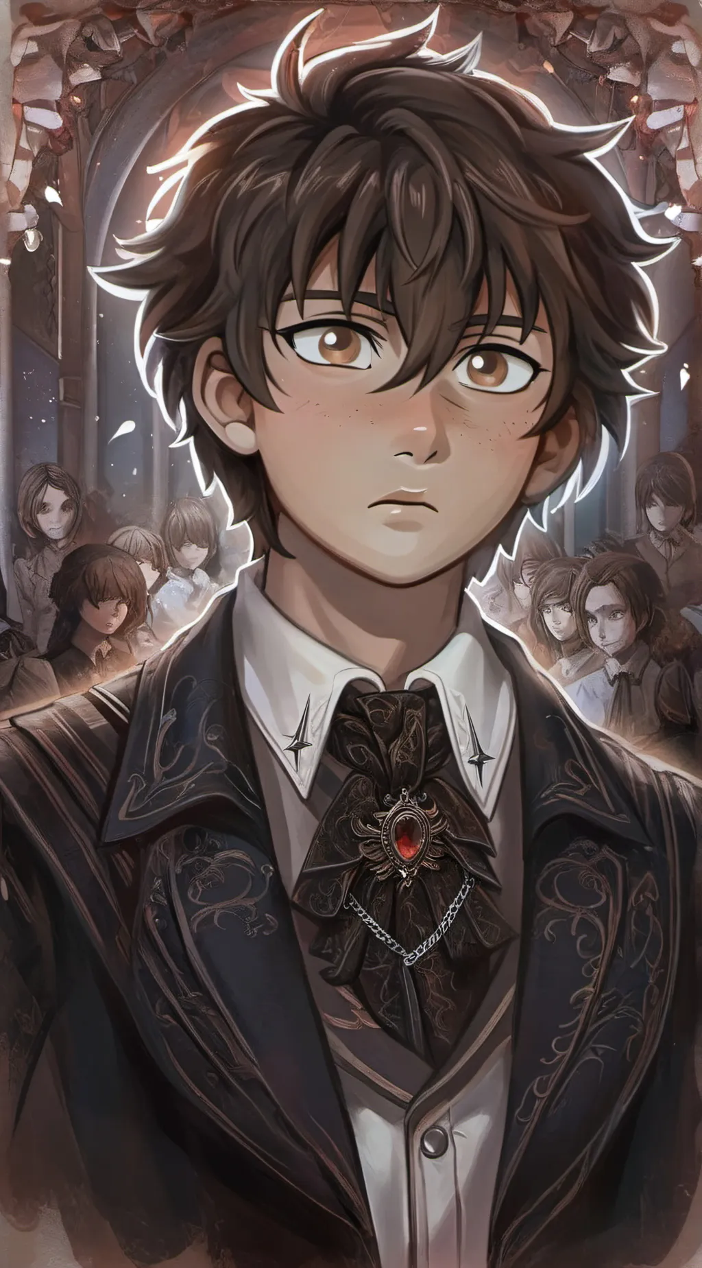 ai character: Marcus  background