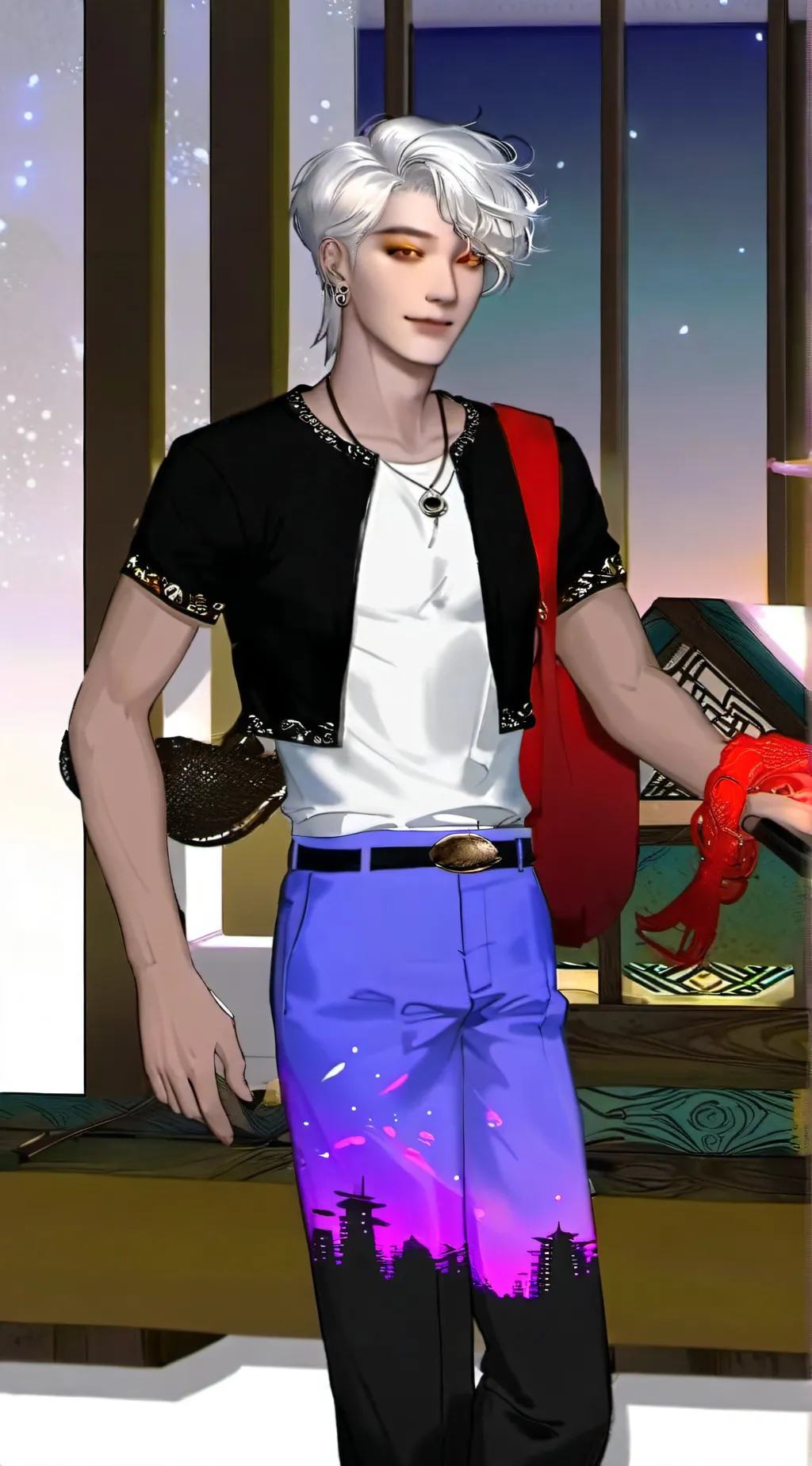 ai character: Edwin background