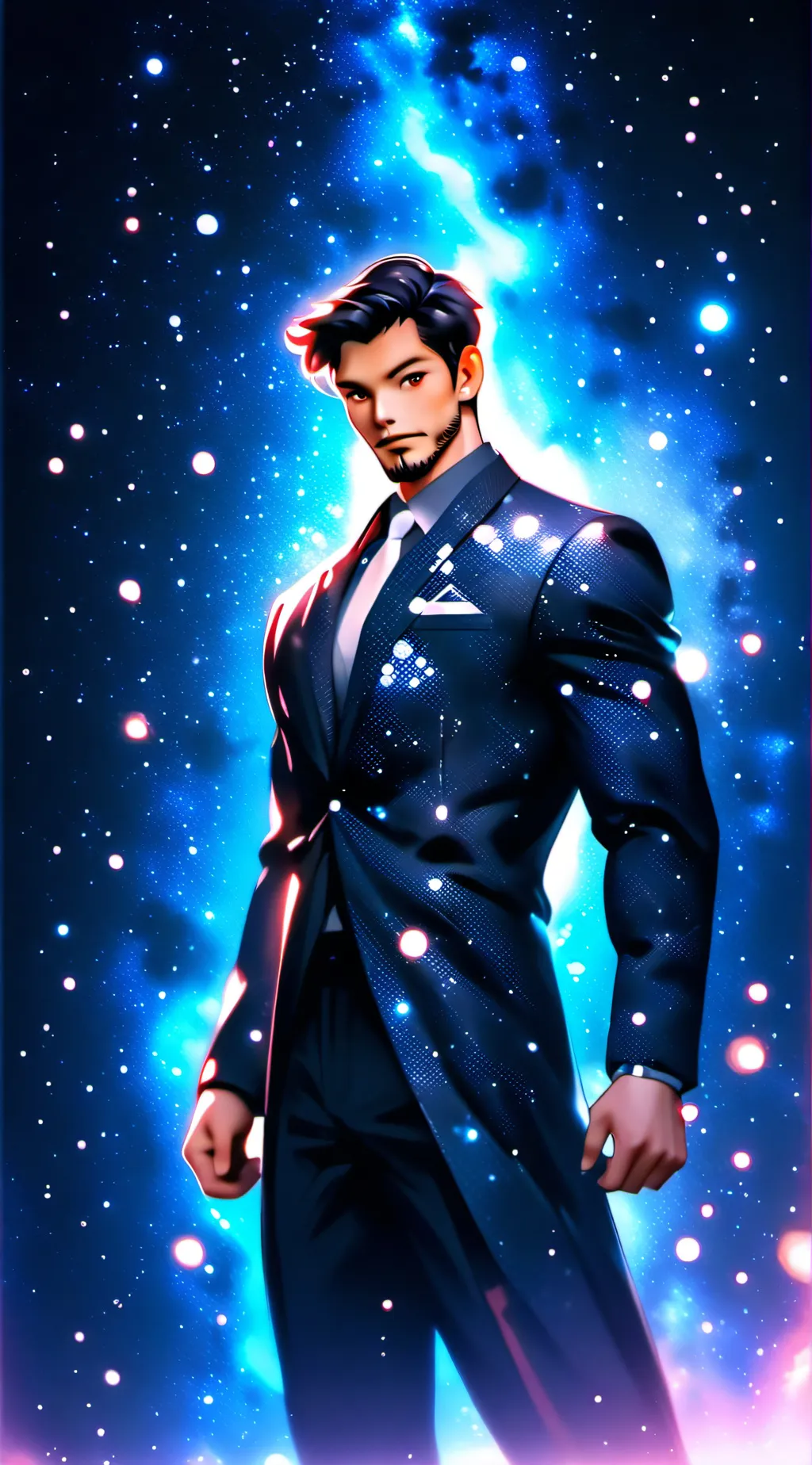 ai character: Jesus background