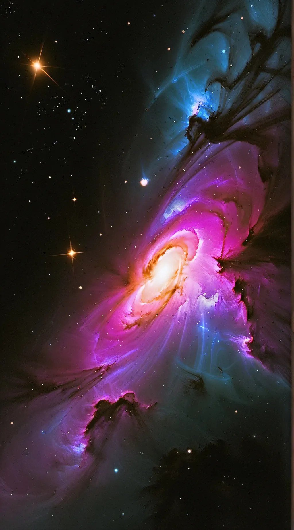 ai character: Unknown Galaxy  background