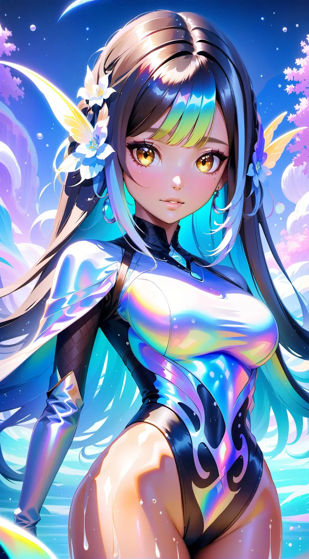 ai character: fairy background