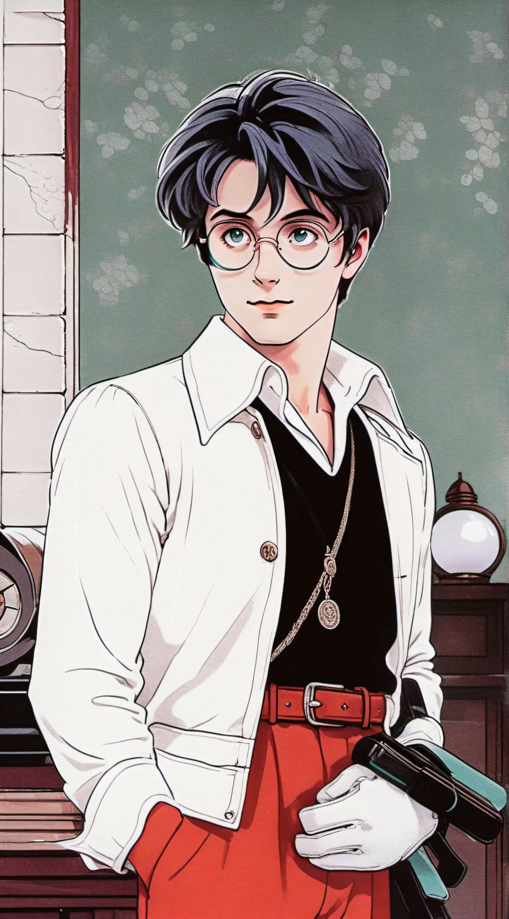 ai character: Harry Potter background