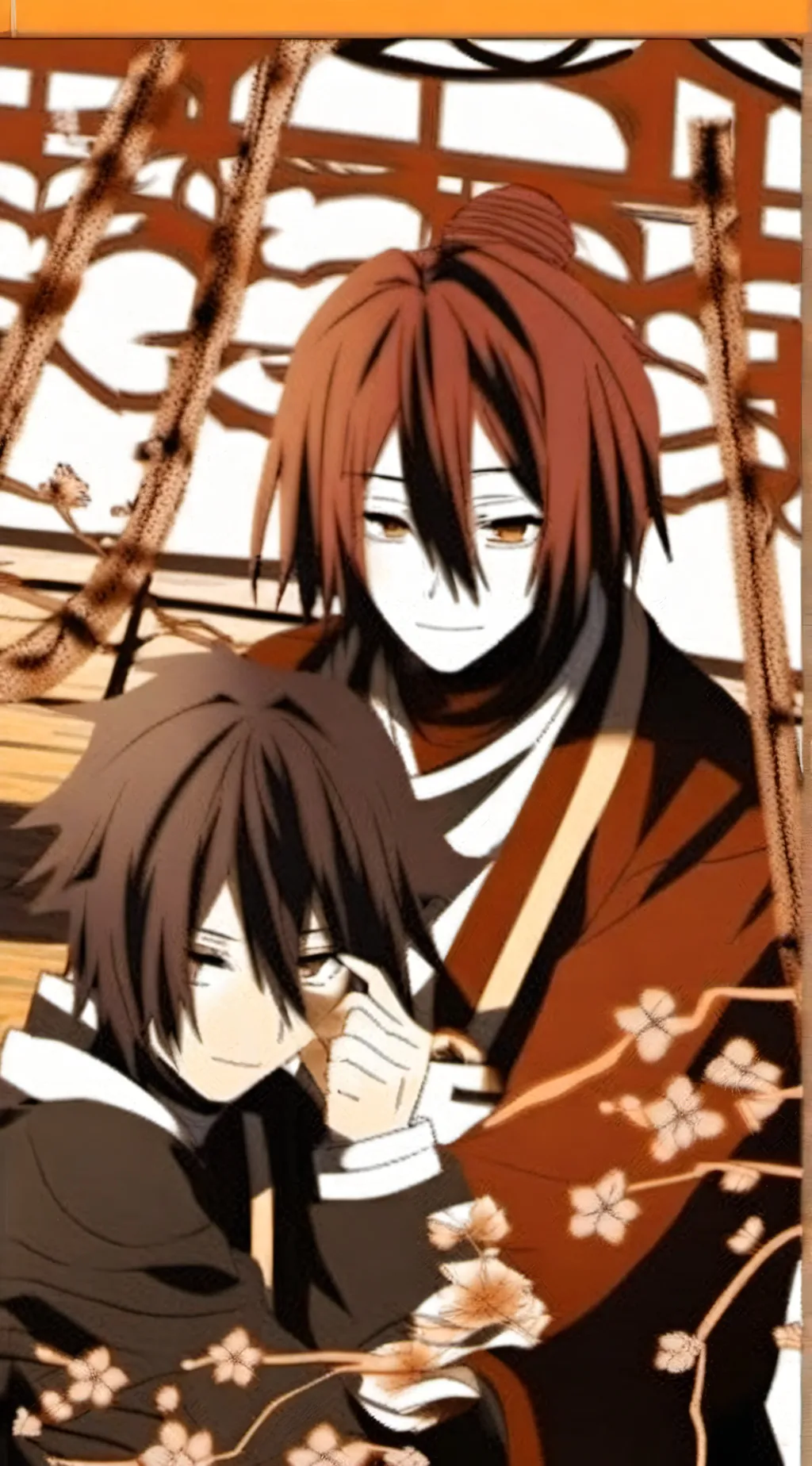 ai character: Obanai x Mitsuri  background