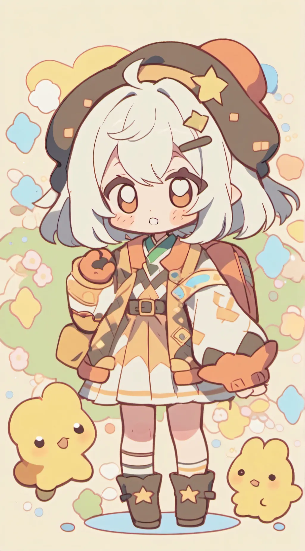 ai character: Sara  background