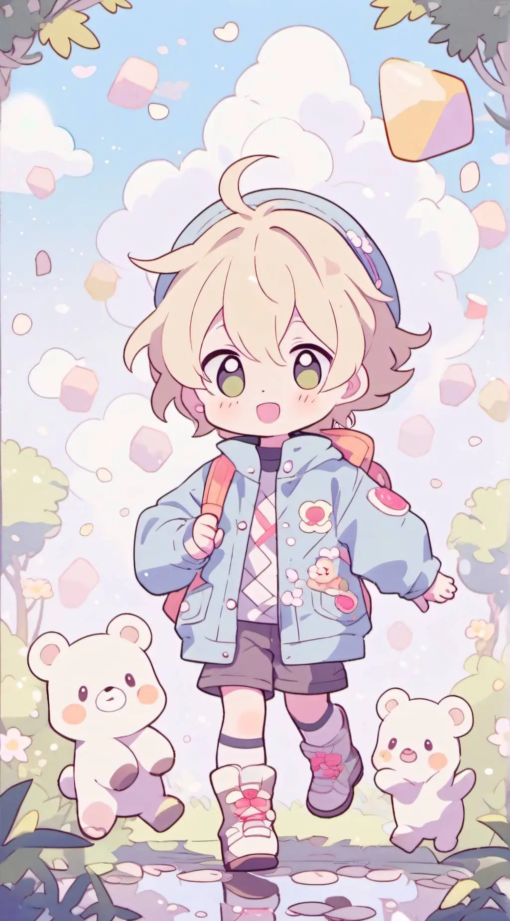 ai character: HH New girl background