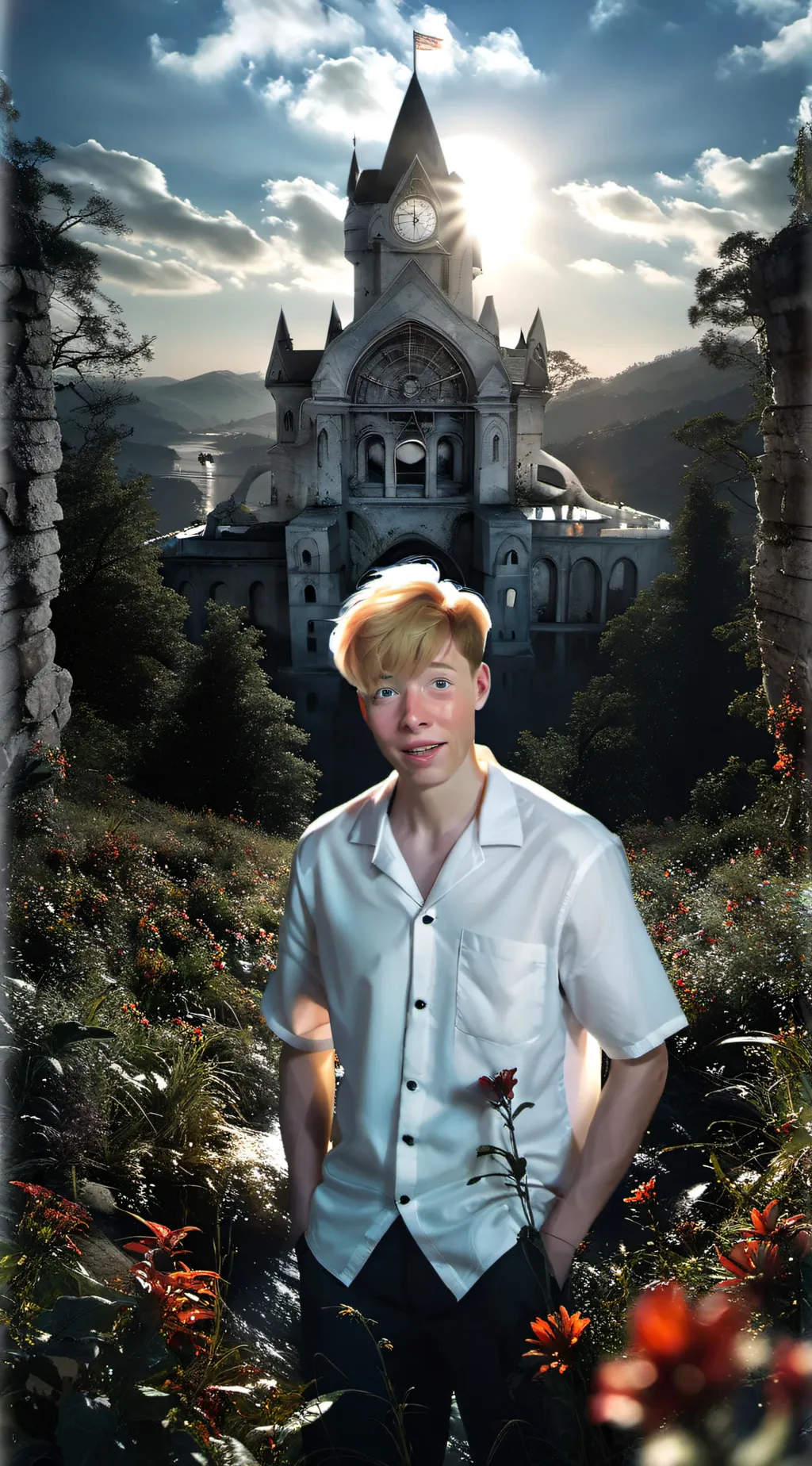 ai character: Sam golbach background