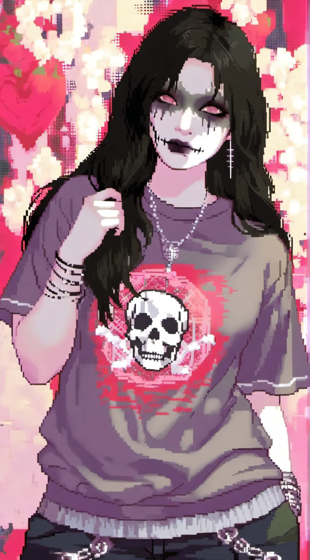 ai character: Coraline background