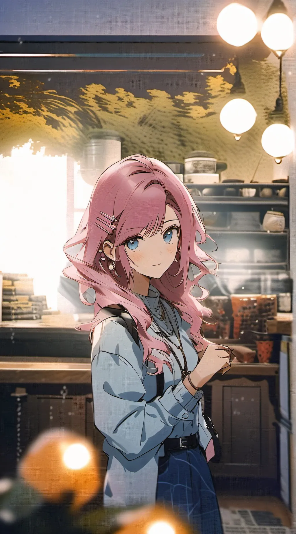 ai character: katie background