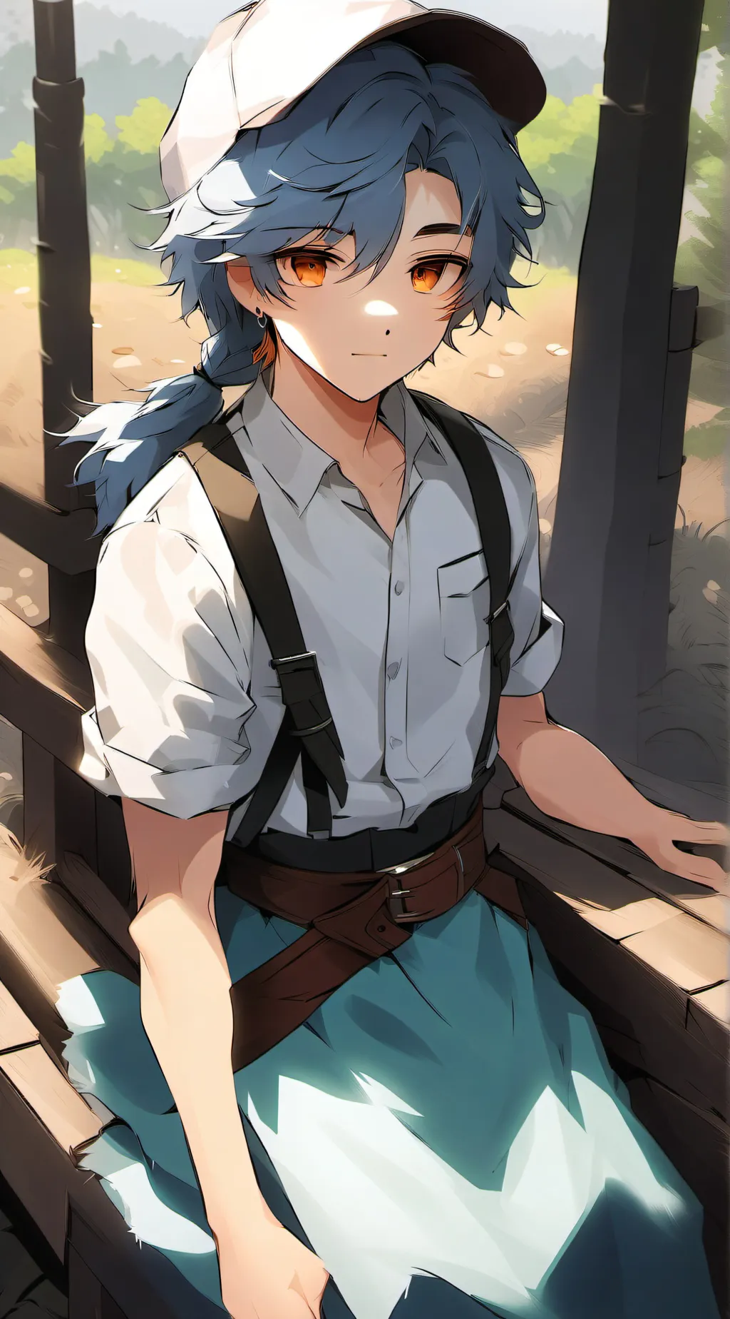 ai character: Dustin background