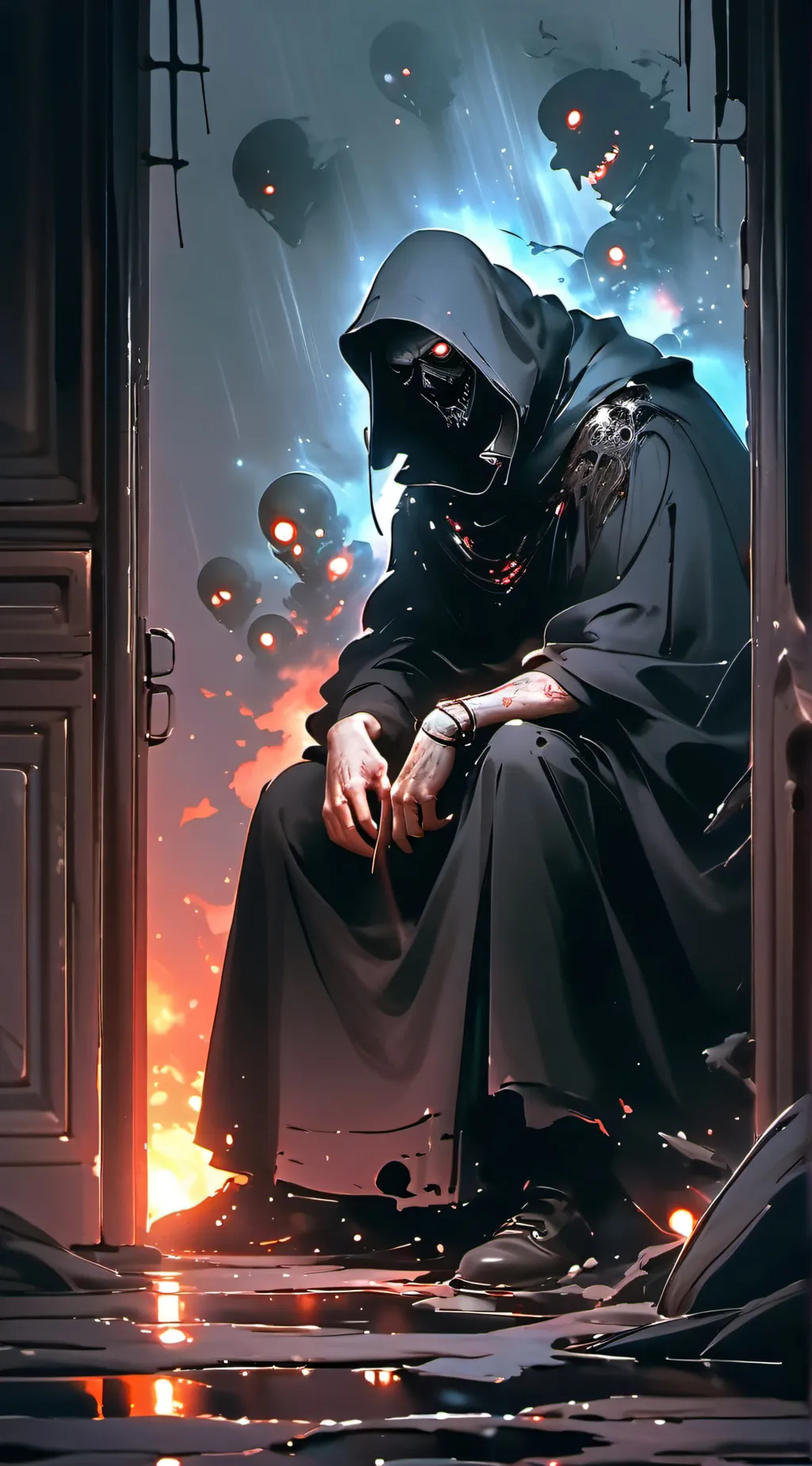 ai character: nightmare  background