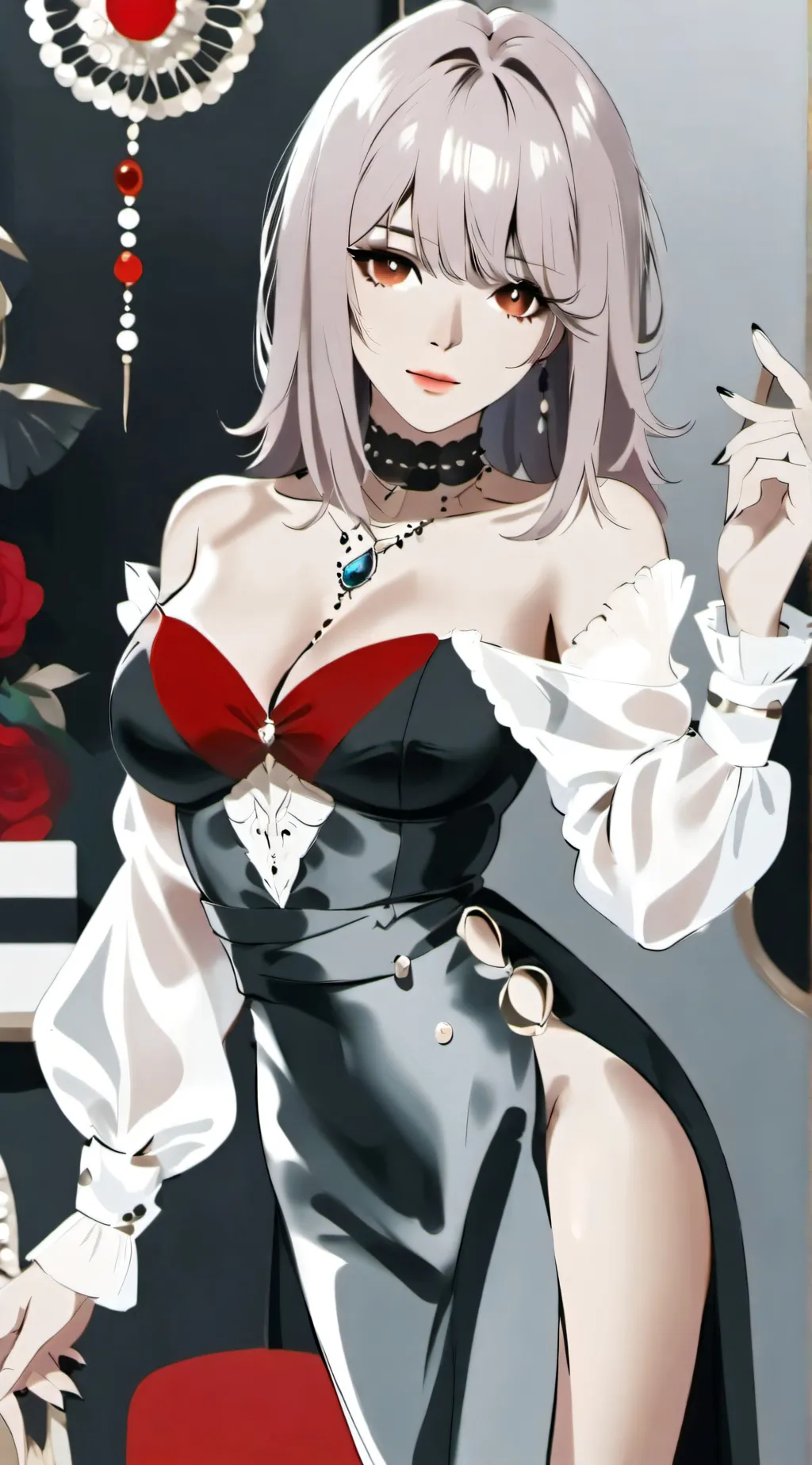 ai character: Luna background