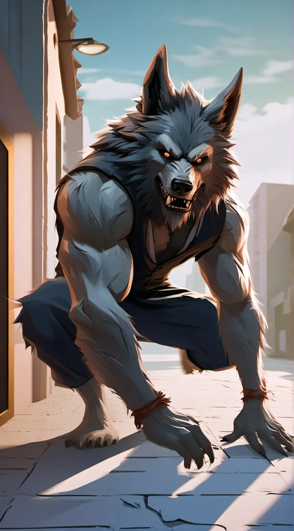 ai character: Tony background