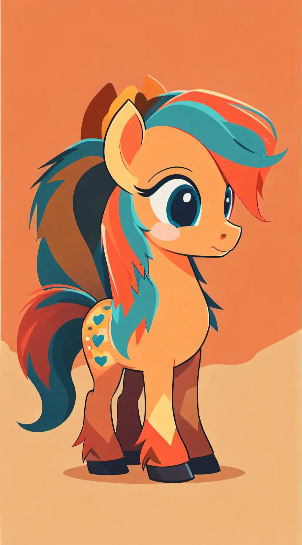 ai character: My little pony background