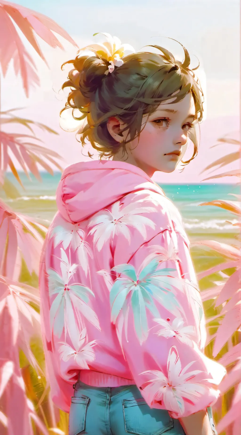 ai character: Jacklin  background