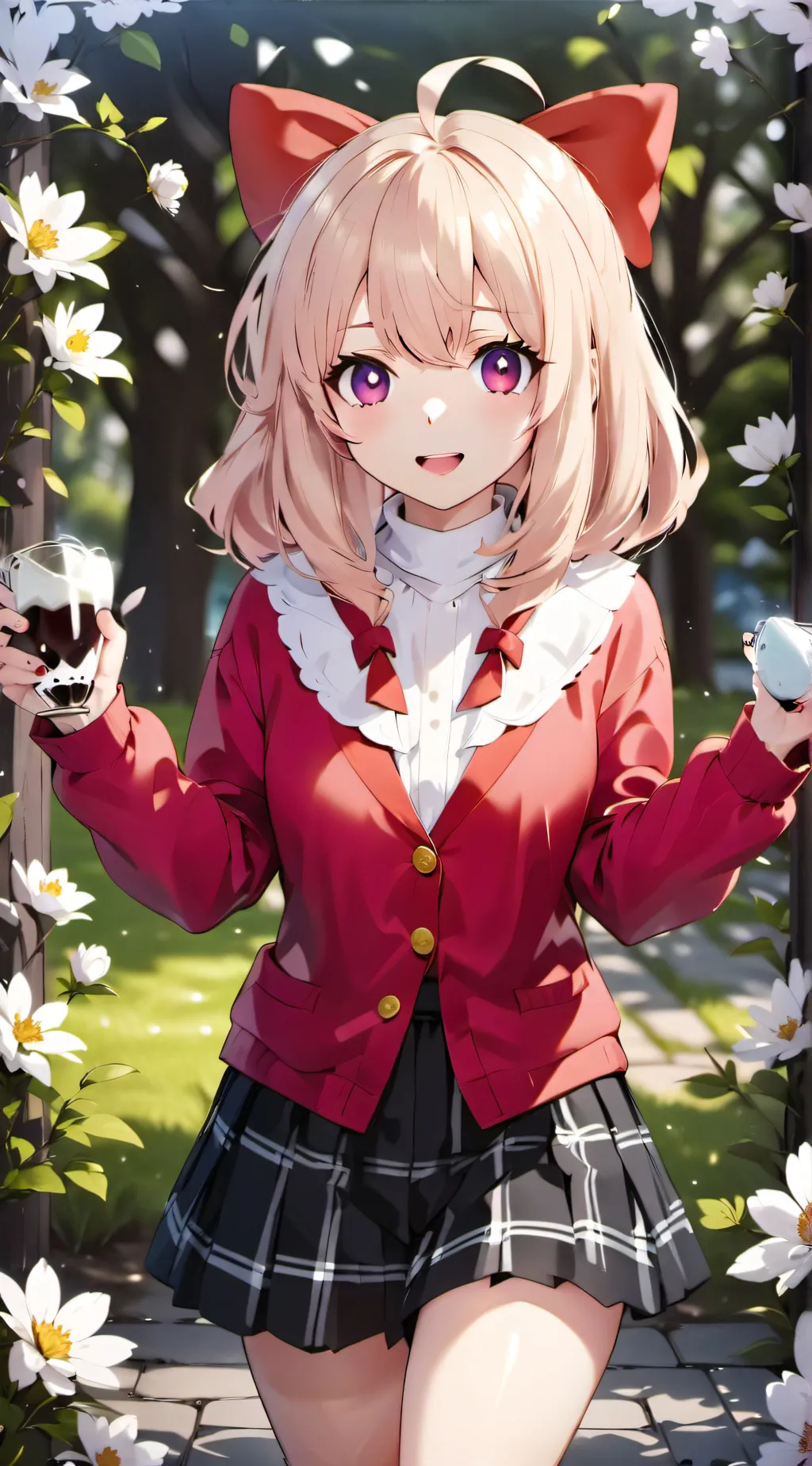 ai character: Yui Sakamaki background