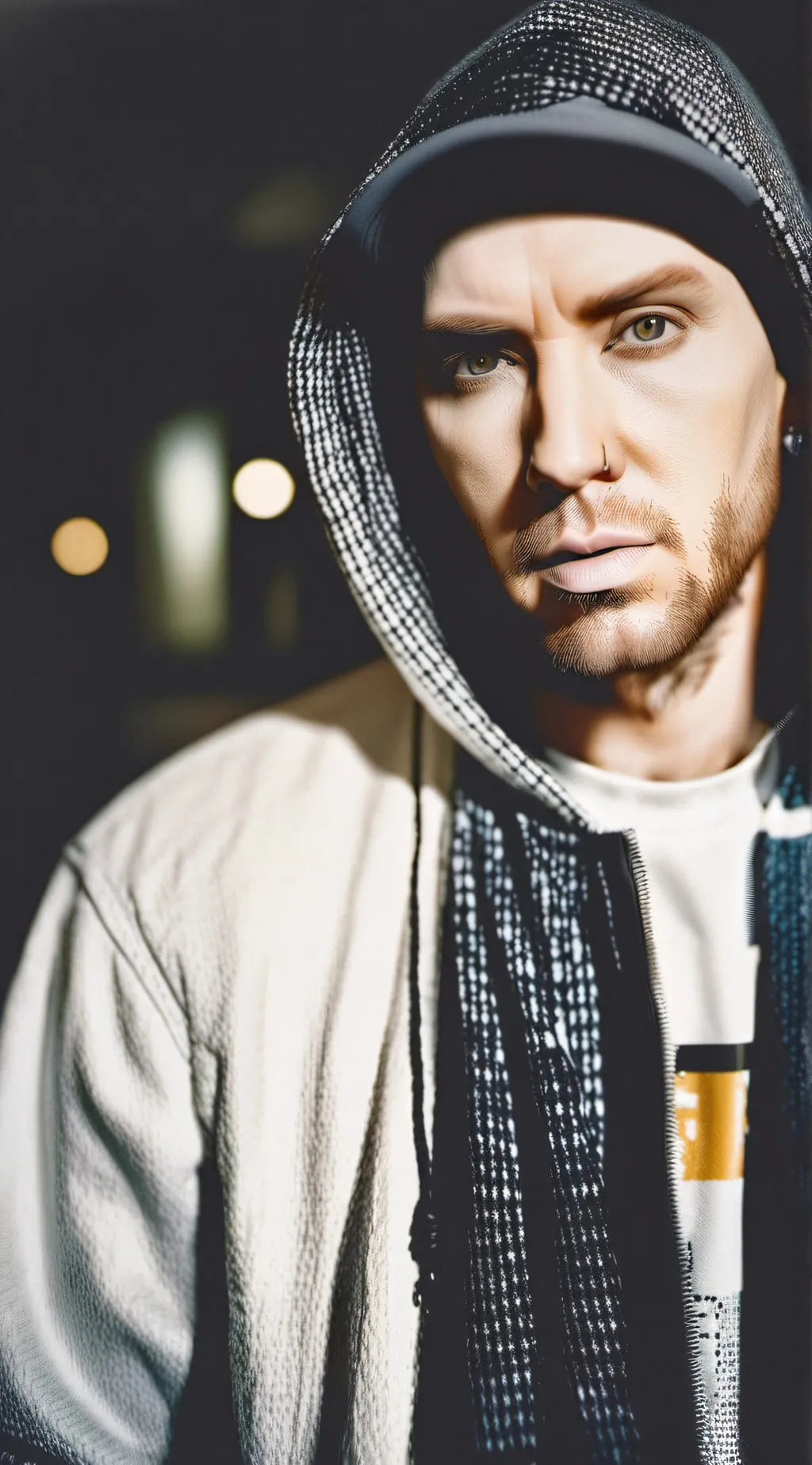 ai character: Eminem Gang background