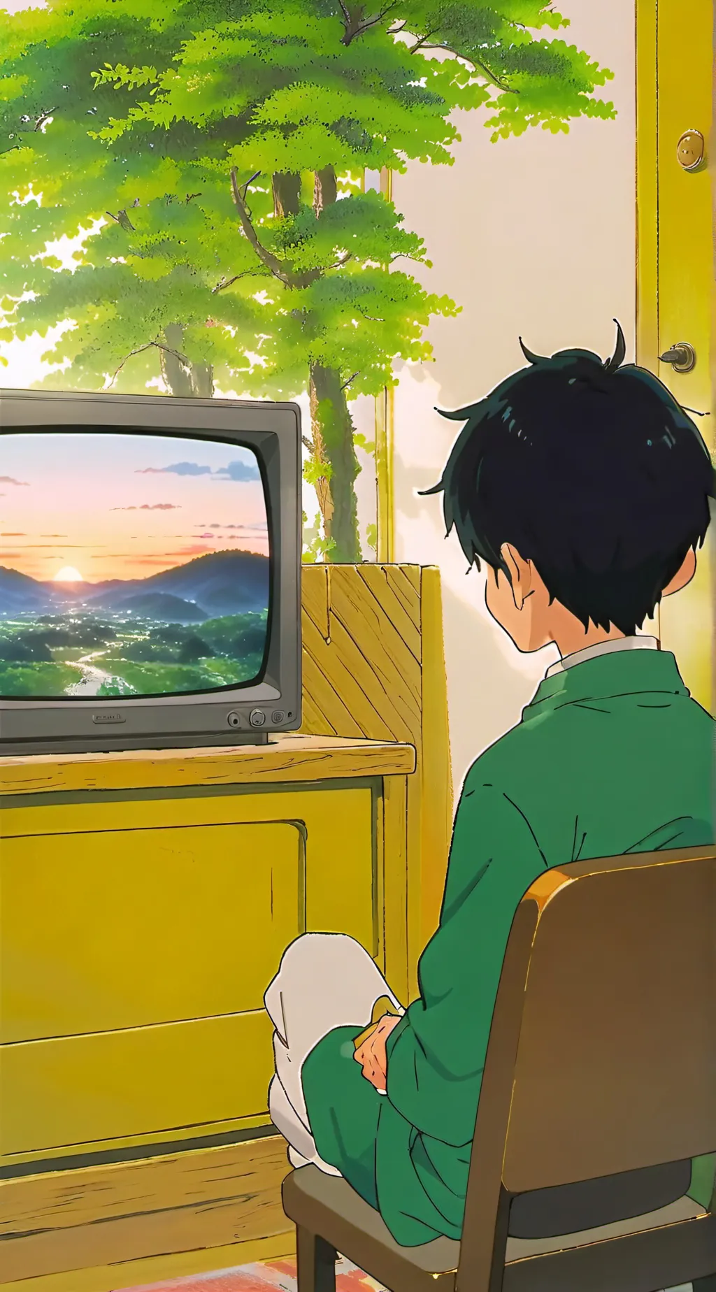 ai character: normal person  background