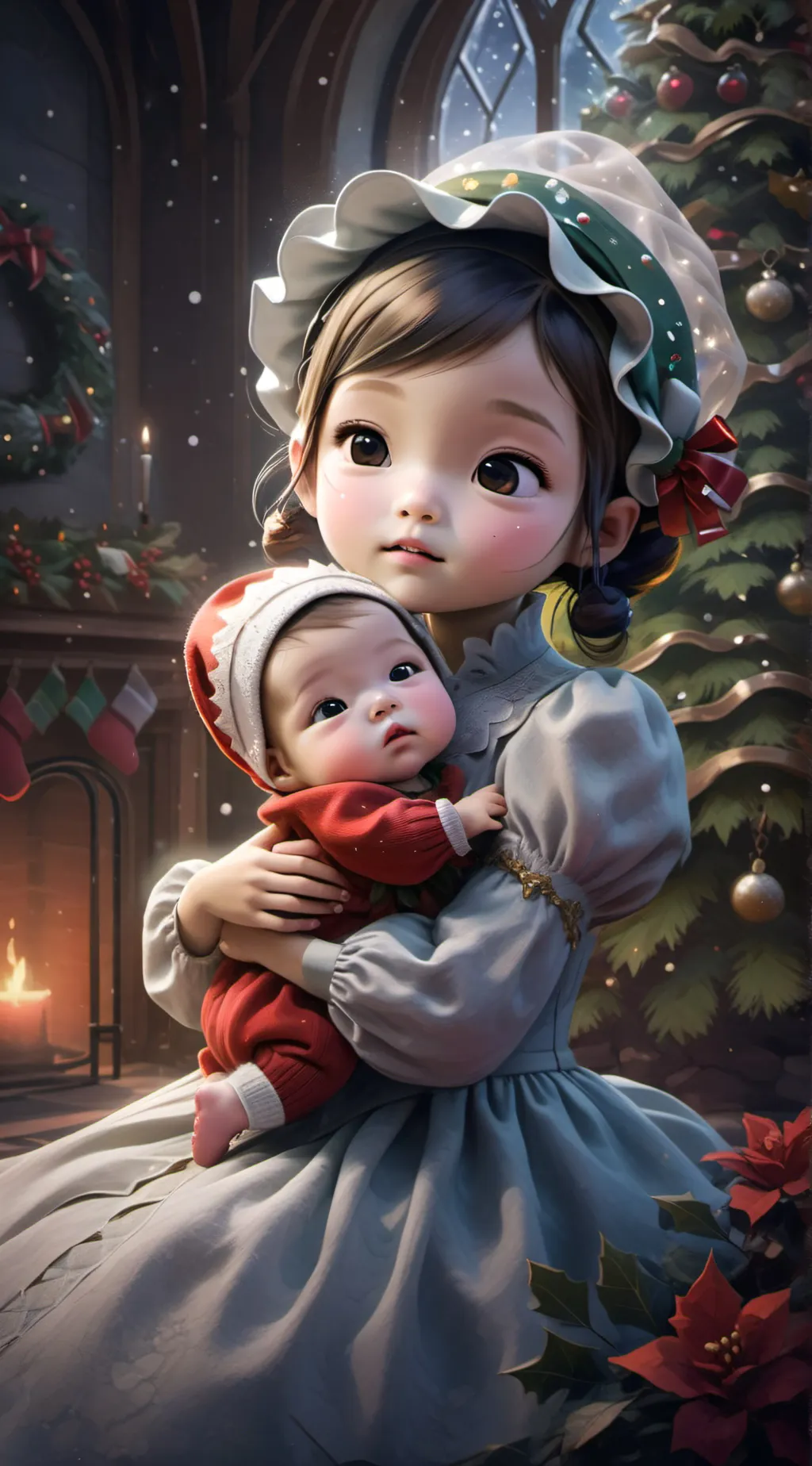 ai character: hello background