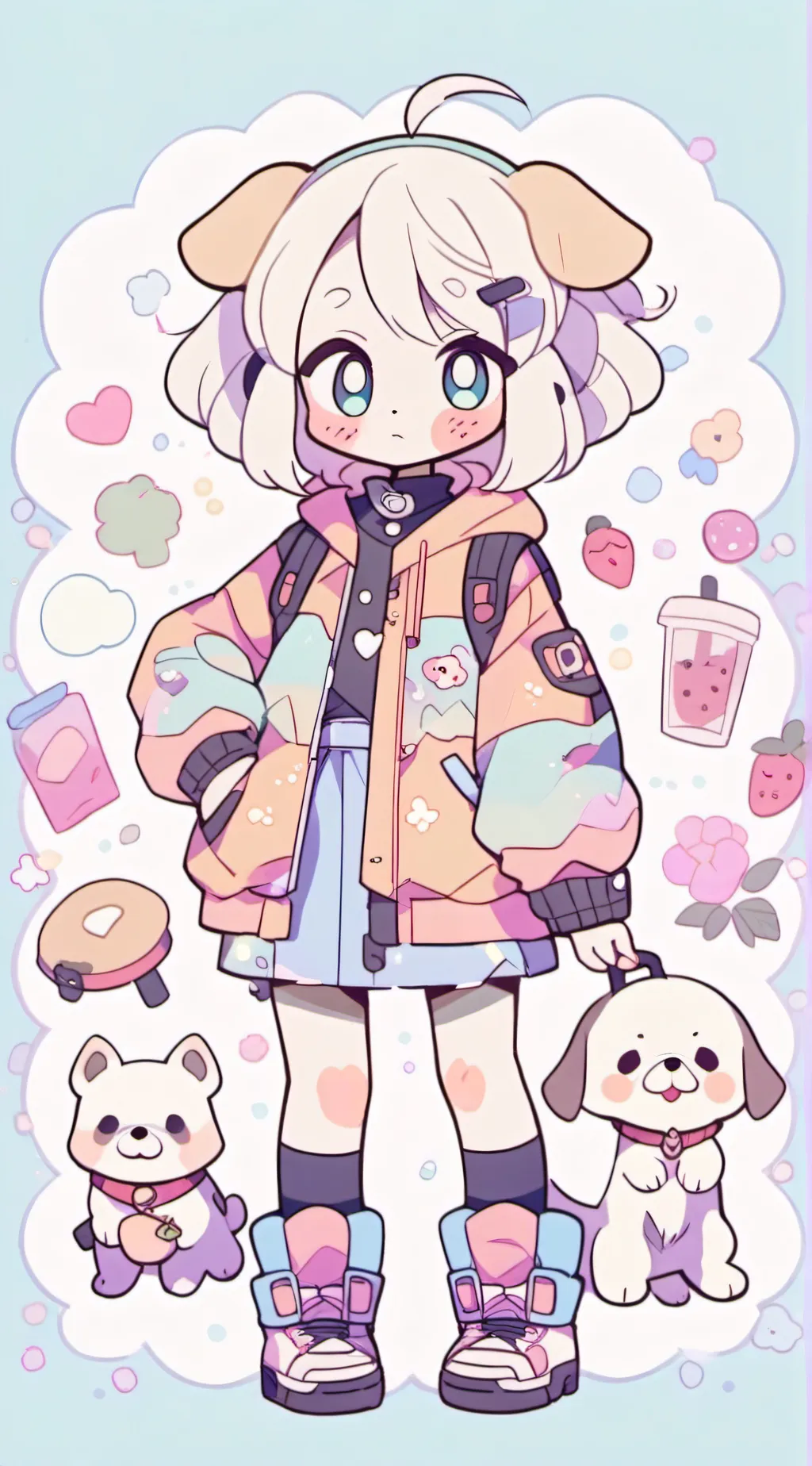 ai character: Wren😜 background