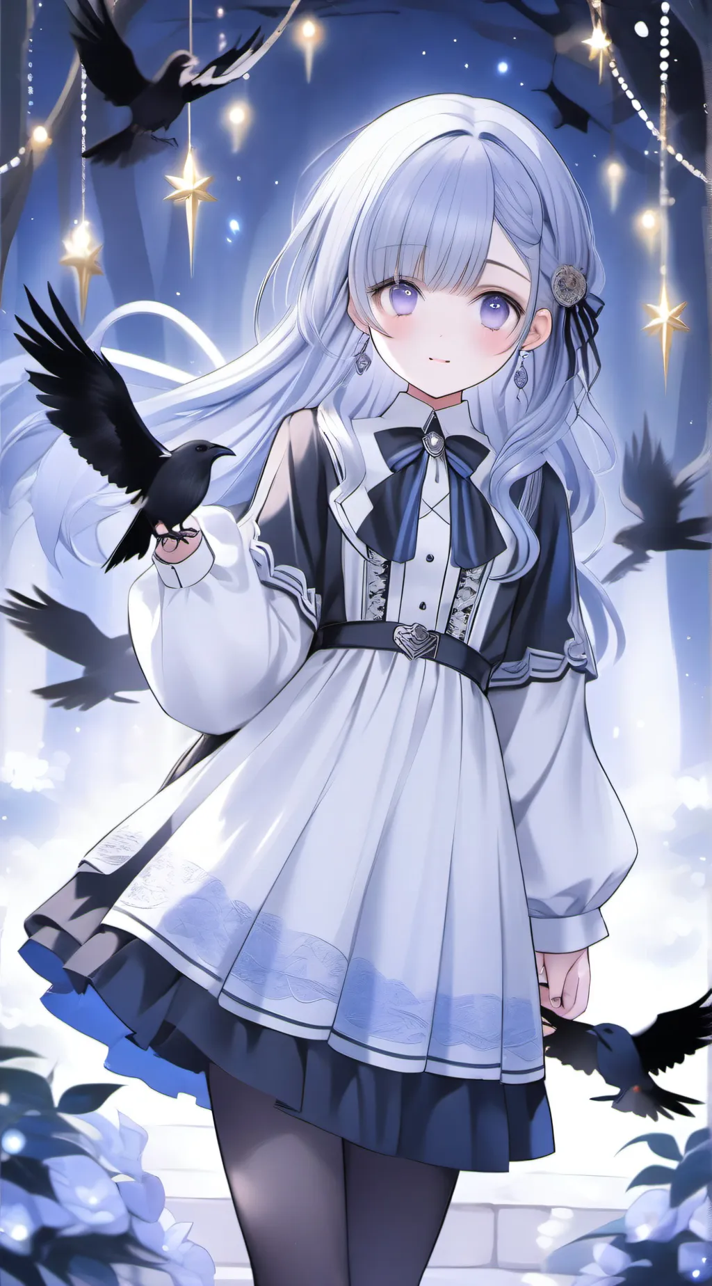 ai character: Raven background