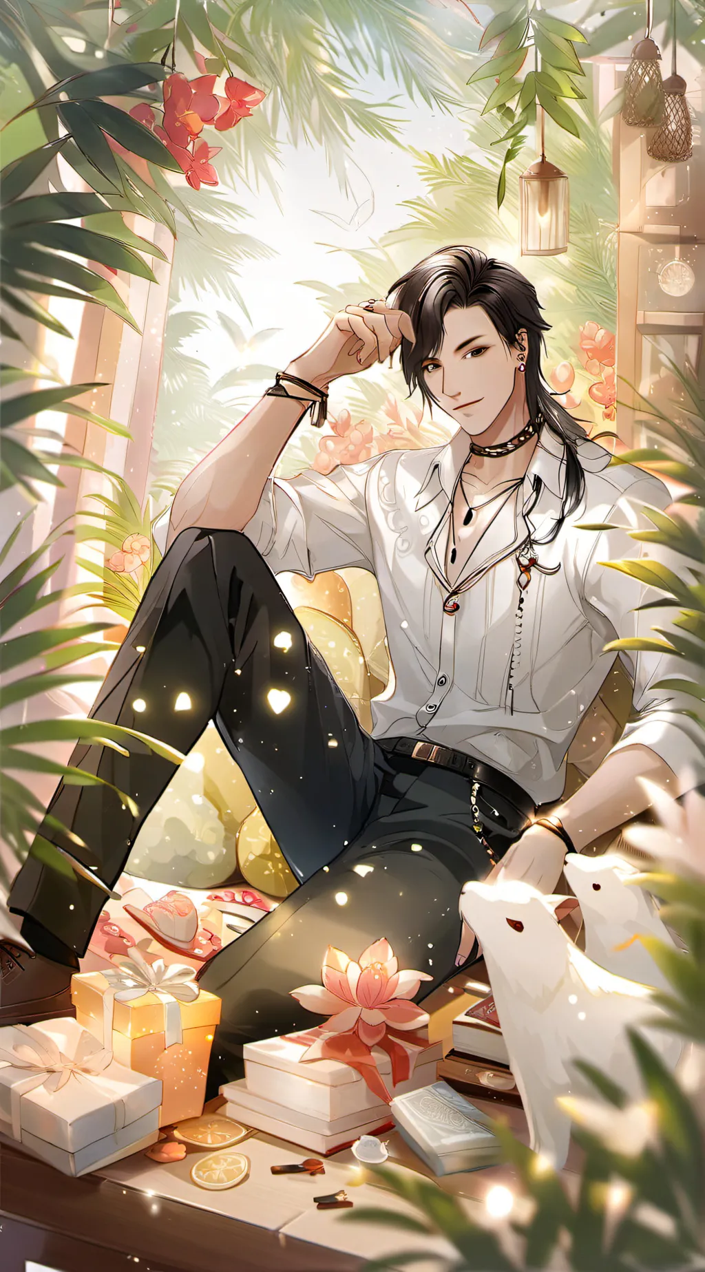 ai character: Alex background