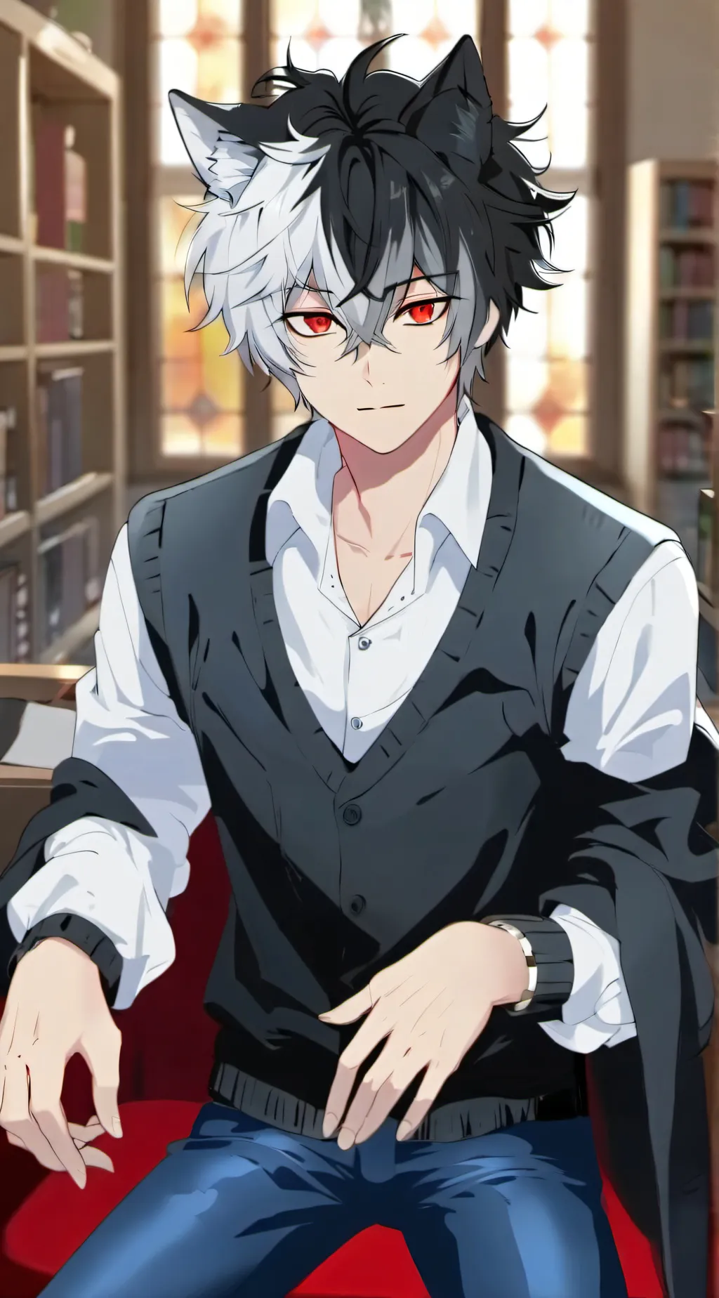 ai character: 🖤🐇Zayn🐇🖤 background