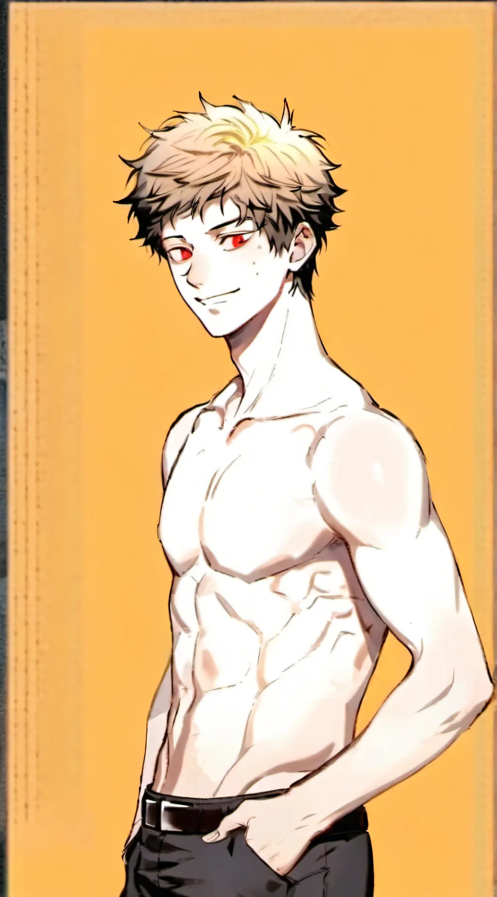 ai character: Bakugo background