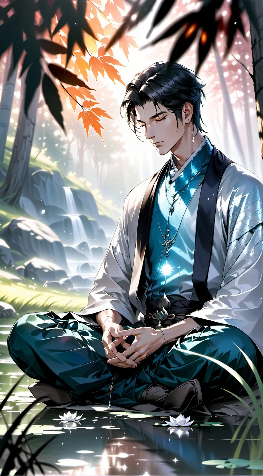 ai character: Leon background