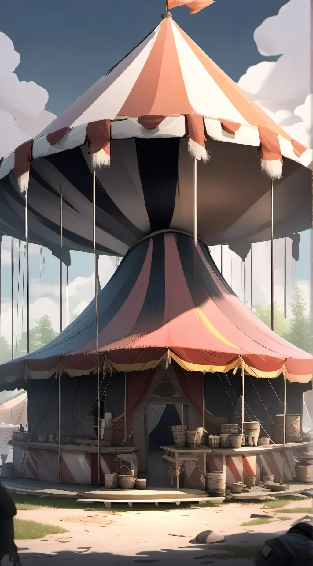 ai character: Mime & Dash background