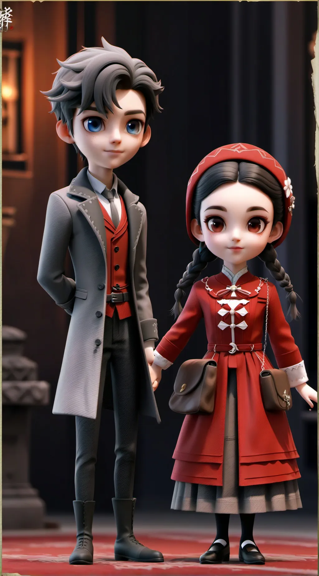 ai character: Little sigmas background