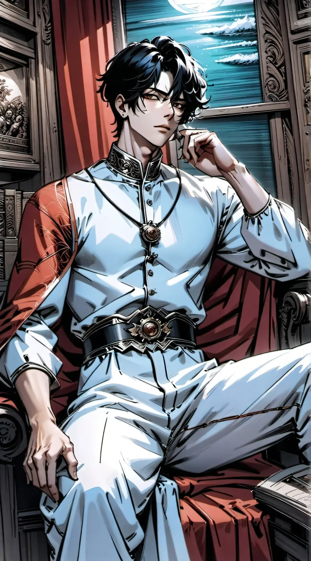 ai character: Eli  background