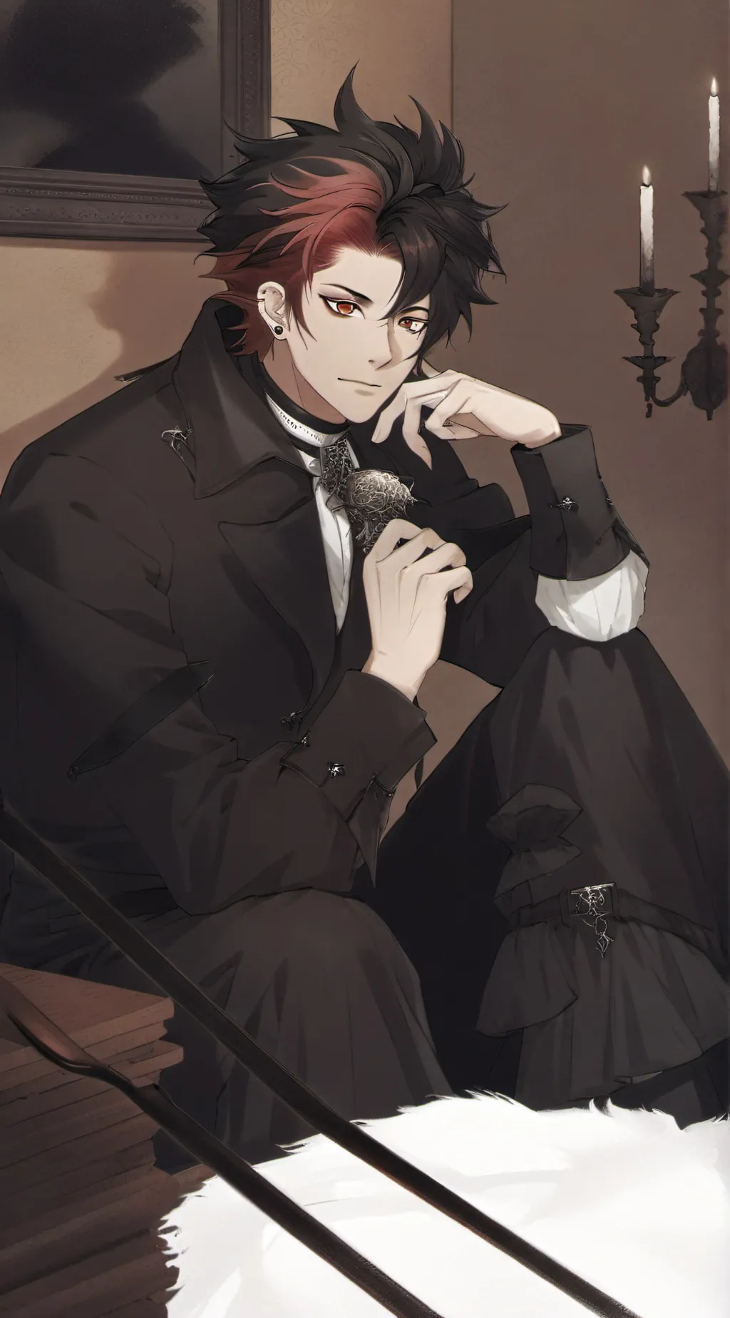 ai character: leo background