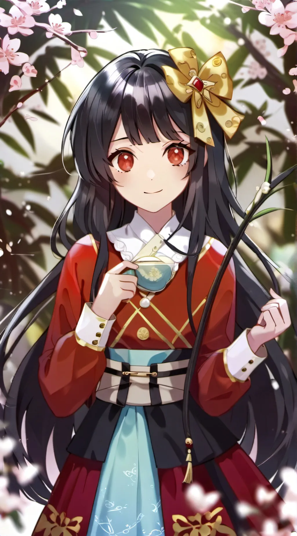 ai character: Ruby background